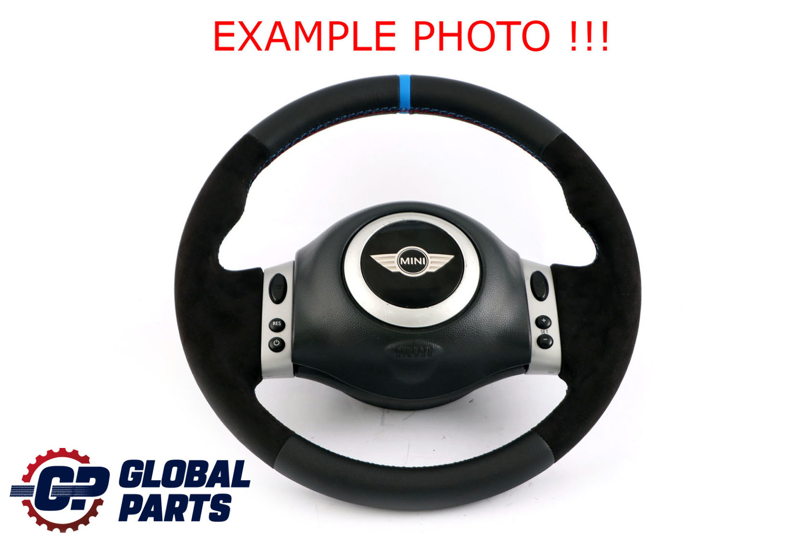 Mini Cooper R50 Neuf en Cuir Noir / Alcantara Volant Sport Volant Multifonction