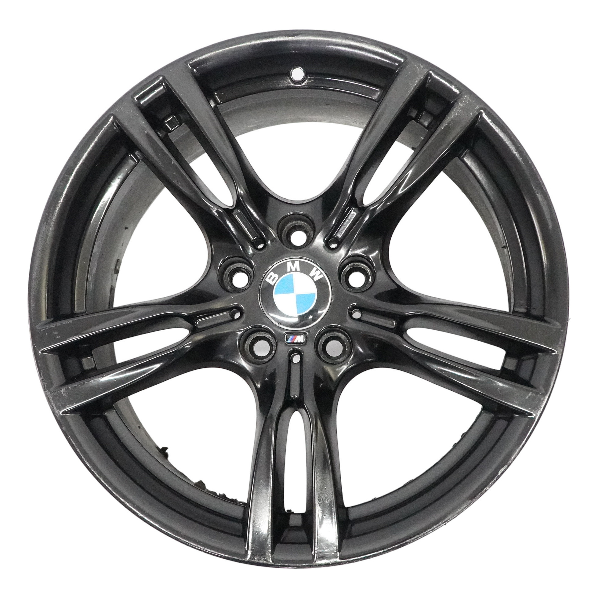 BMW F30 F31 Jante arriere alliage noir 18" 8,5J ET:47 M Star Spoke 400 7845881