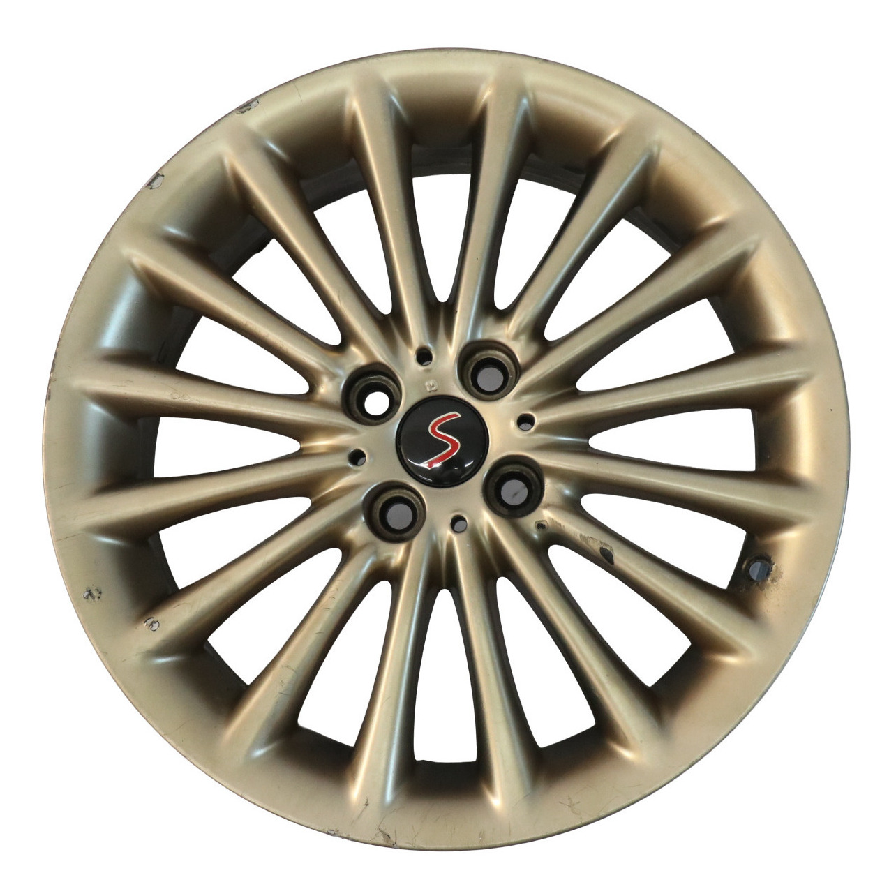 Mini R50 R55 R56 R57 L'or Jante Alliage 17" 7J ET:48 Multi-Spoke 108 6777356