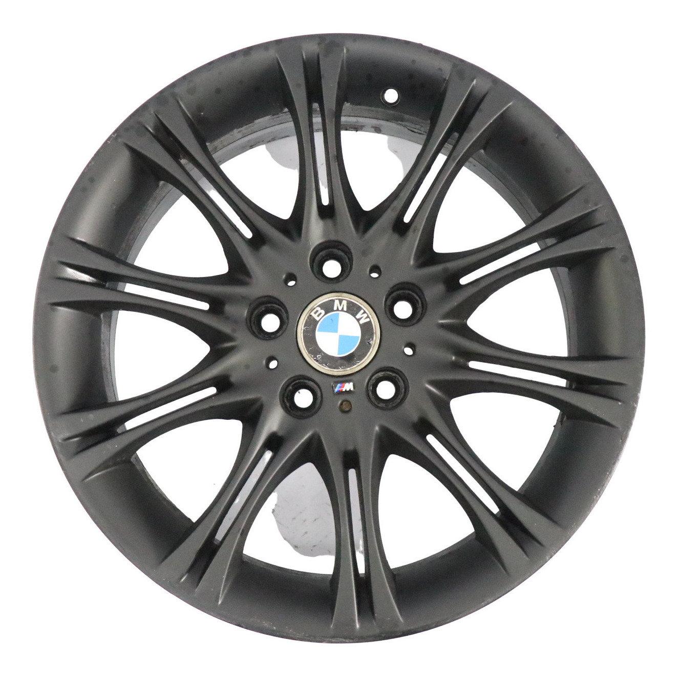 Jante BMW E46 Z4 E85 Alliage avant noir 18" ET:47 8J M Double Spoke 135