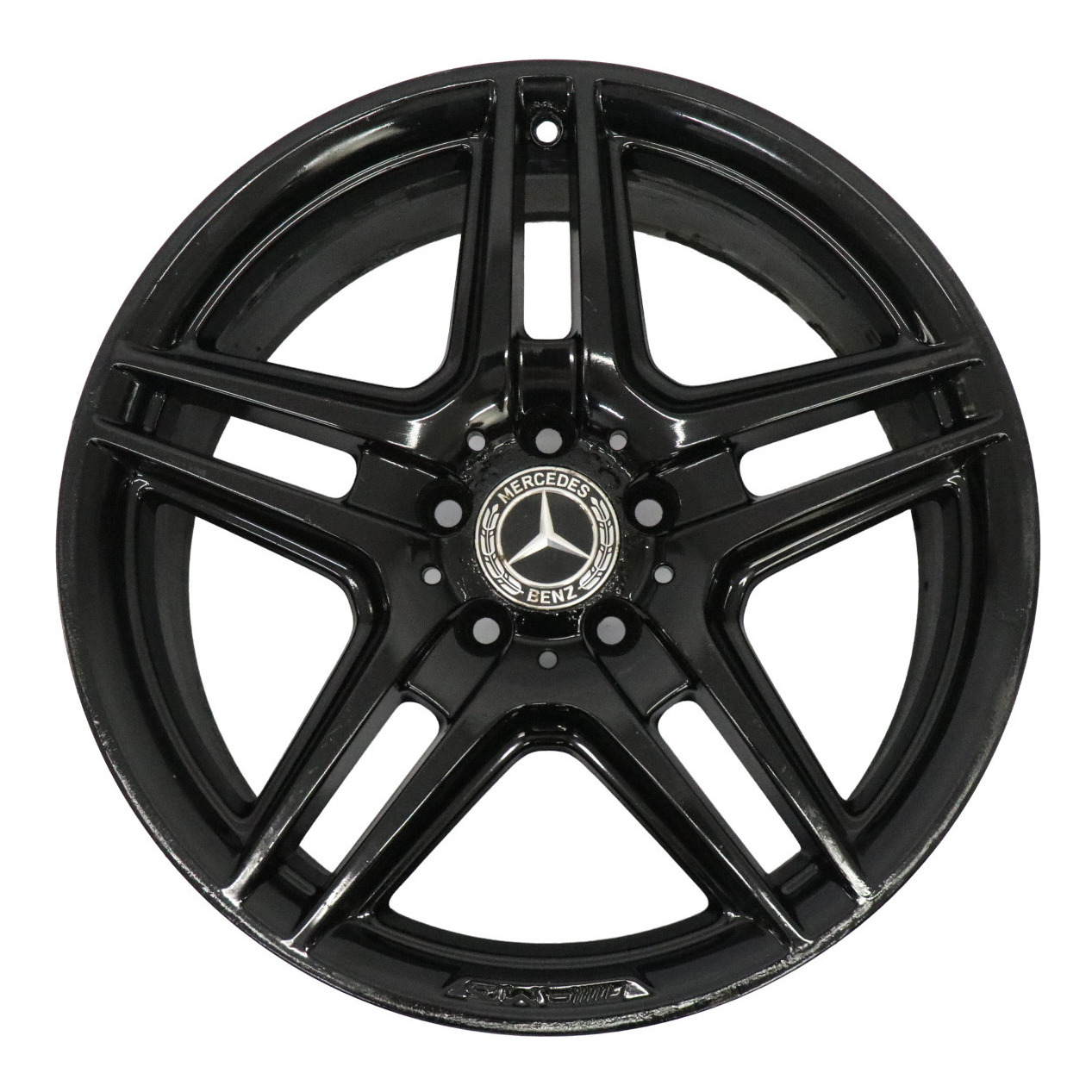 Mercedes W204 AMG Noir Jante Alliage À 5 Rayons Doubles 18" ET:50 8J A2044014102