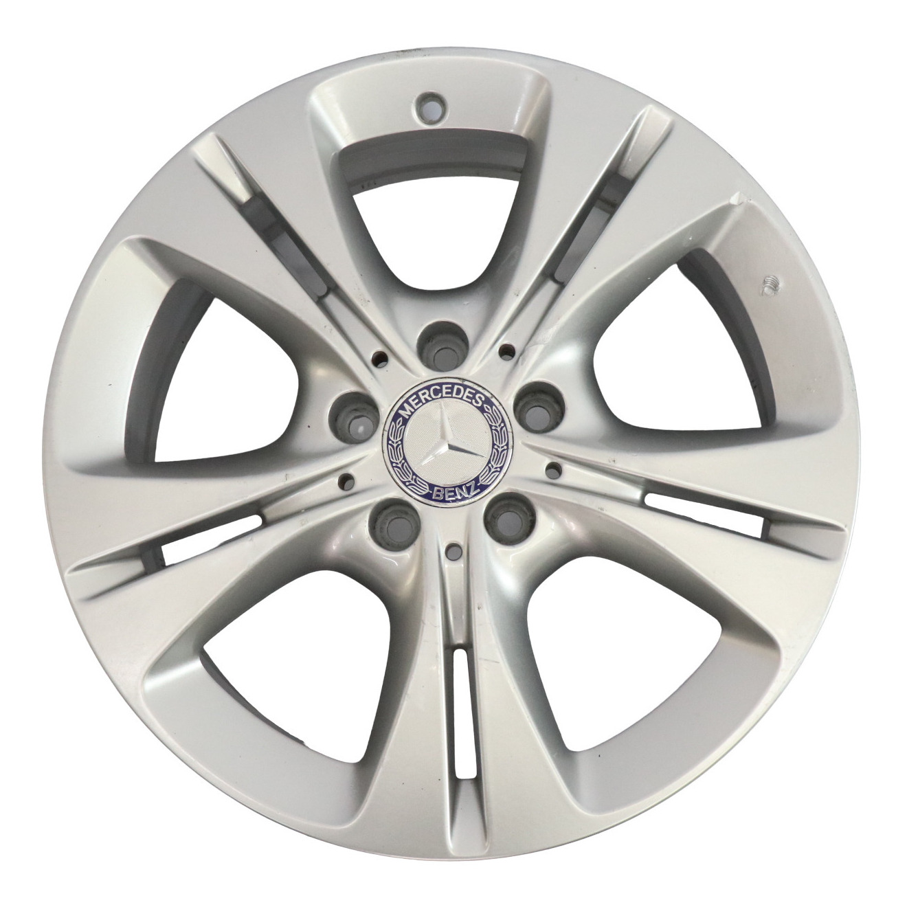 Mercedes W205 Jante Alliage Argent 5 Double Rayon 17" 7J ET:48,5 A2054014300