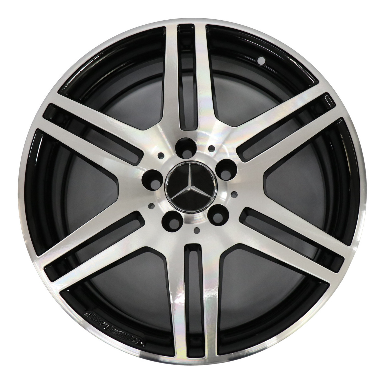 Mercedes C207 A207 AMG Jante avant en alliage noir 18" 8J ET:45 A2074011302