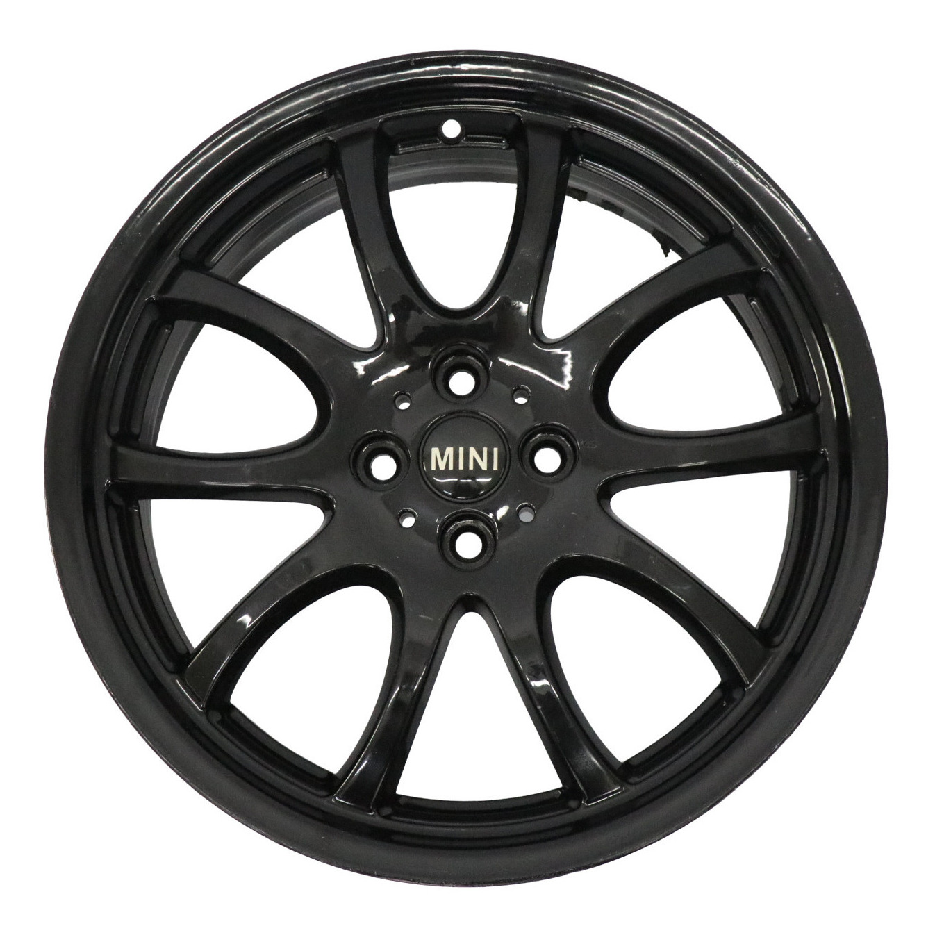 Mini R50 R56 JCW Jante Alliage Noir 18" 7J ET:52 Double Spoke R105 6777973