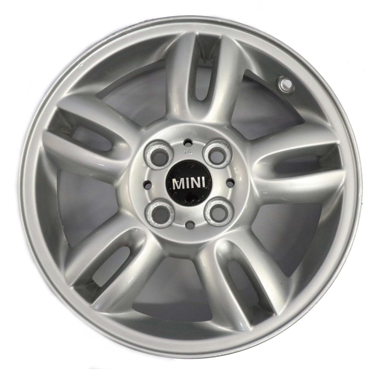 Mini Cooper R55 R56 Argent Jantes Alu Alliage 15" 5,5J etoile Twin Spoke 118