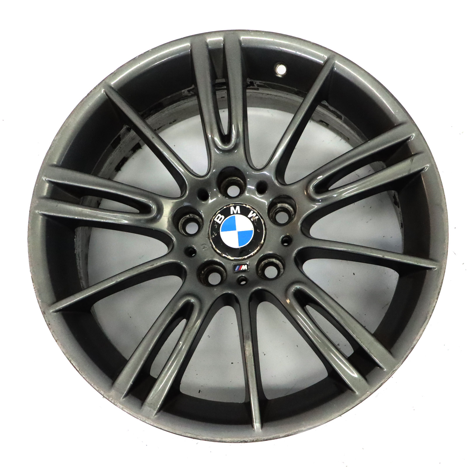 BMW E90 E91 Ferricgrey Jante Roue Avant Alliage 18" ET:34 8J M Spider Spoke 193