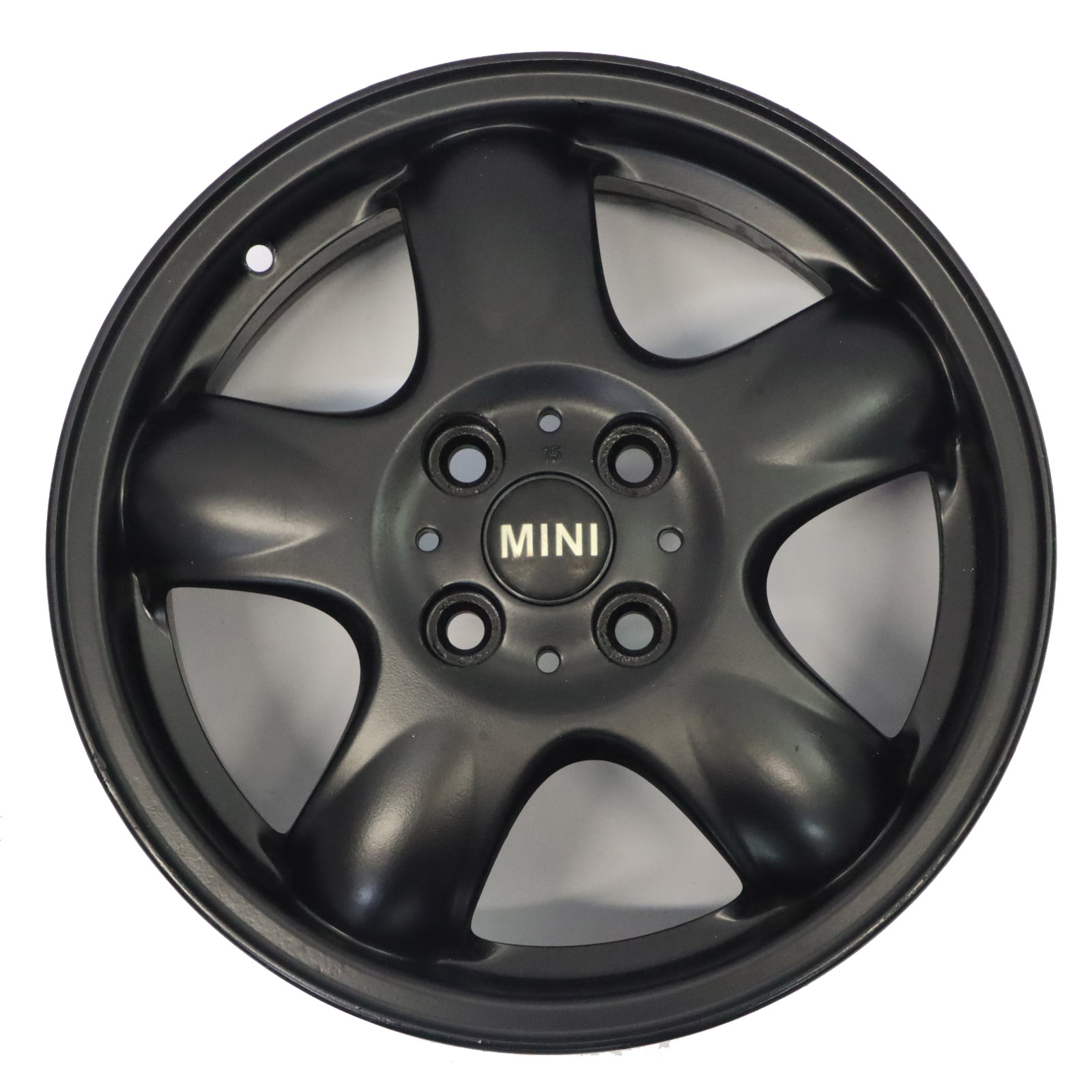 Mini Cooper One R50 R55 R56 Jante Alliage Noir 15" 5-Start Spooler 100