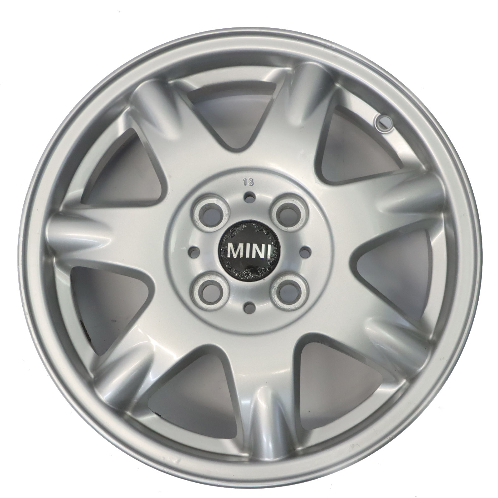 Mini R50 R55 R56 Argent Jante Alliage 15" ET:45 5,5J Delta Spoke 96 6768972