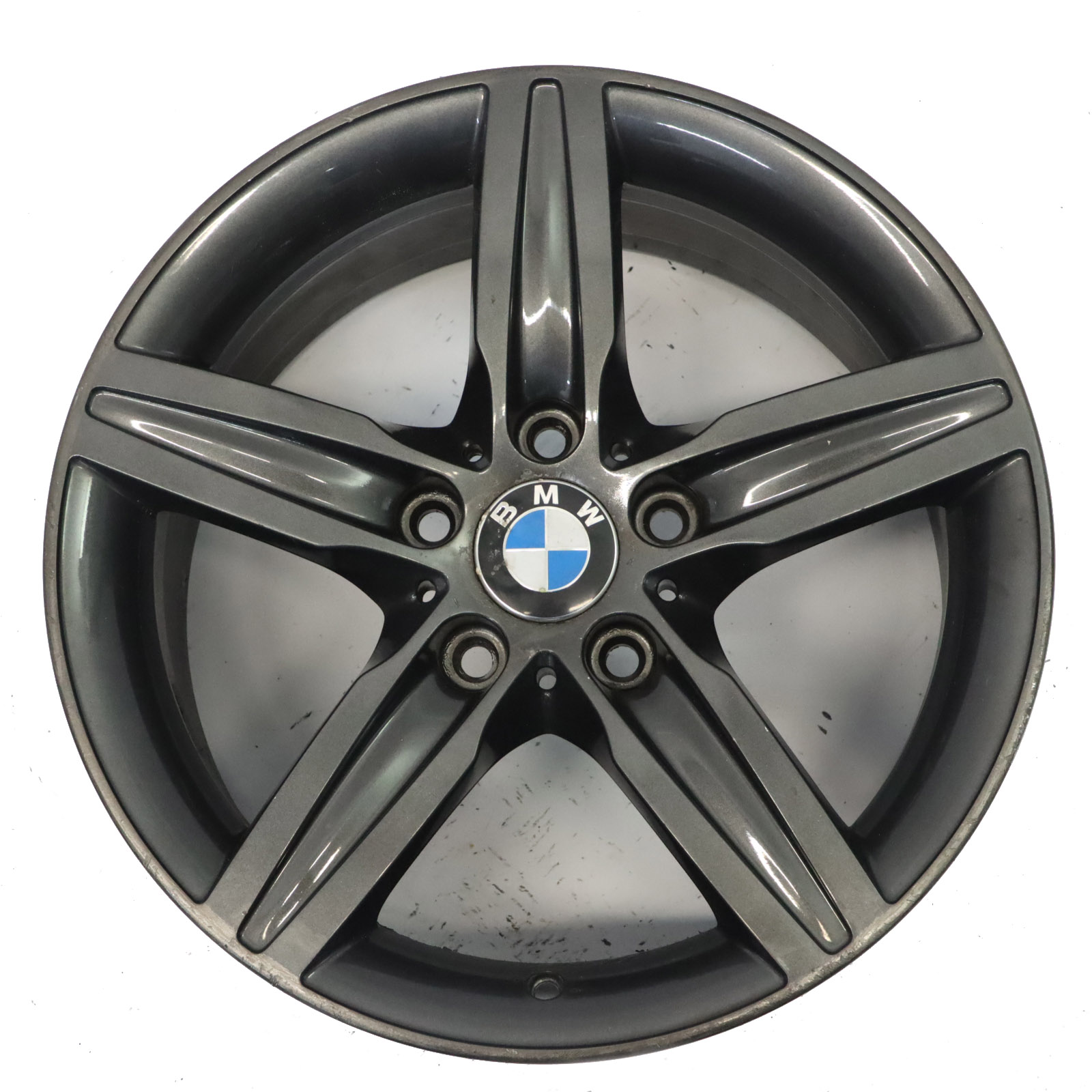 BMW F20 F21 F22 F23 Grey Alloy Wheel Rim 17" Star Spoke 379 ET:43 7,5J 6850151