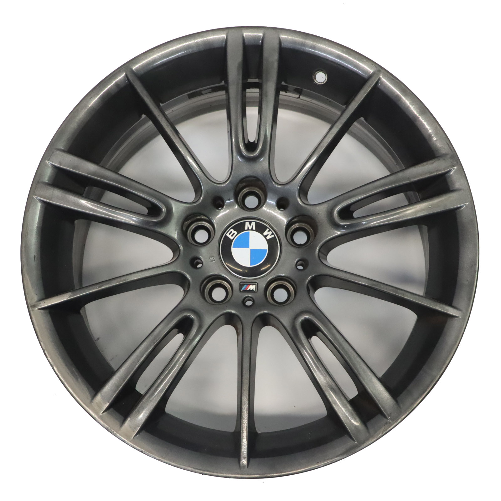 BMW E90 E91 Ferricgrey Jante Roue Avant Alliage 18" ET:34 8J M Spider Spoke 193