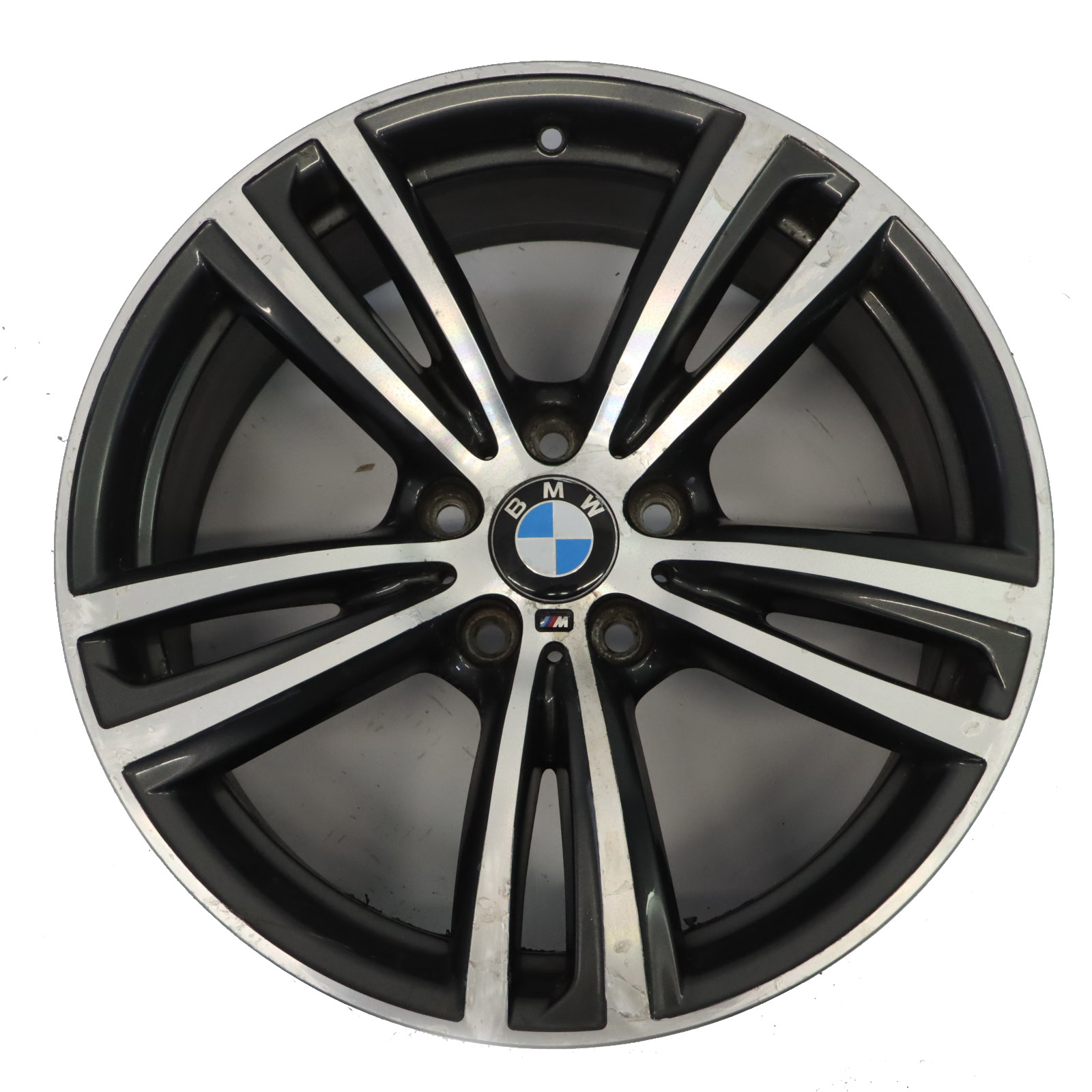 BMW F30 F31 Jante Arrière en Alliage 19" ET:47 8,5J M Double Spoke 704 7856711