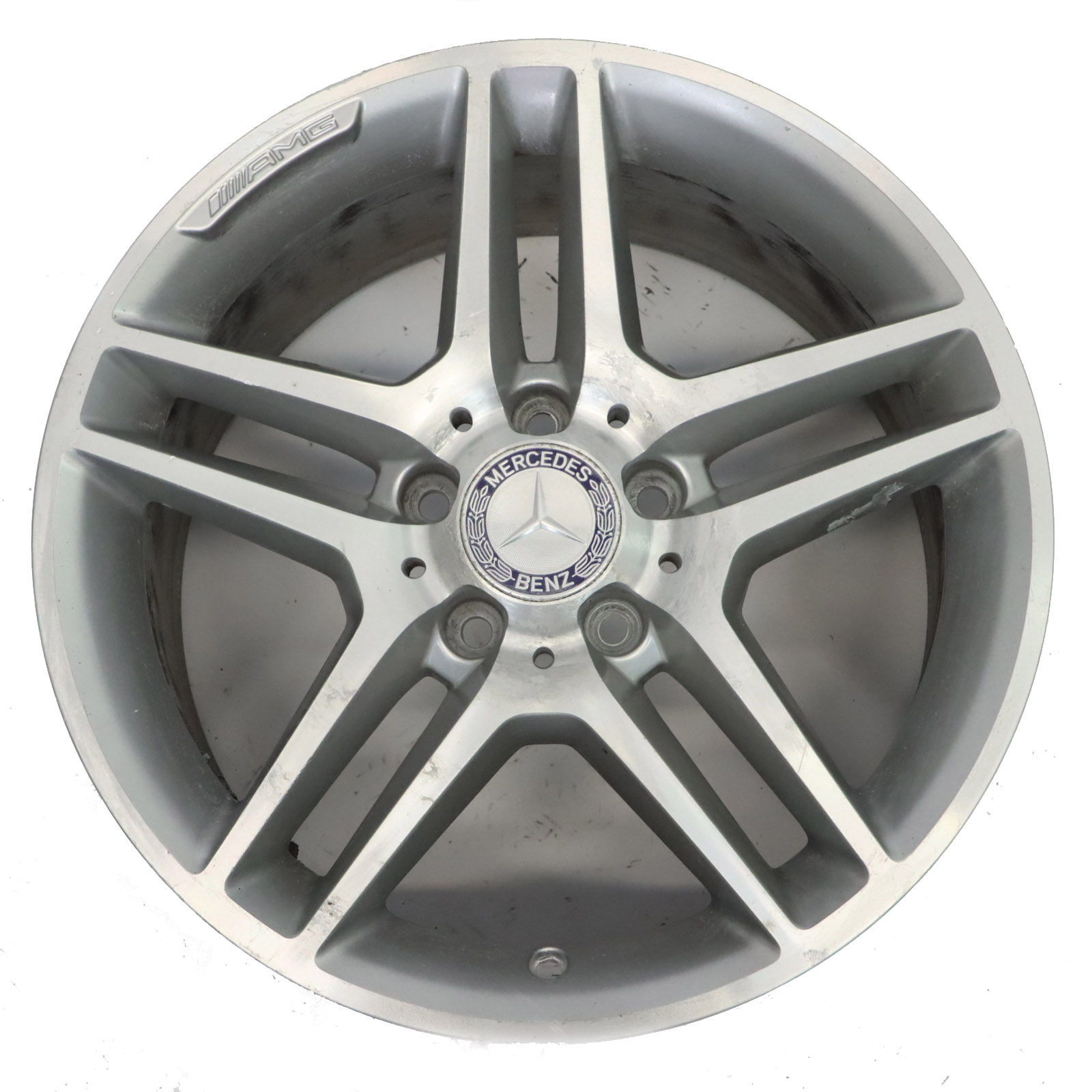 Mercedes W204 AMG Jante Alliage 5 Double Rayon 17" 8,5J ET:58 A2044012400