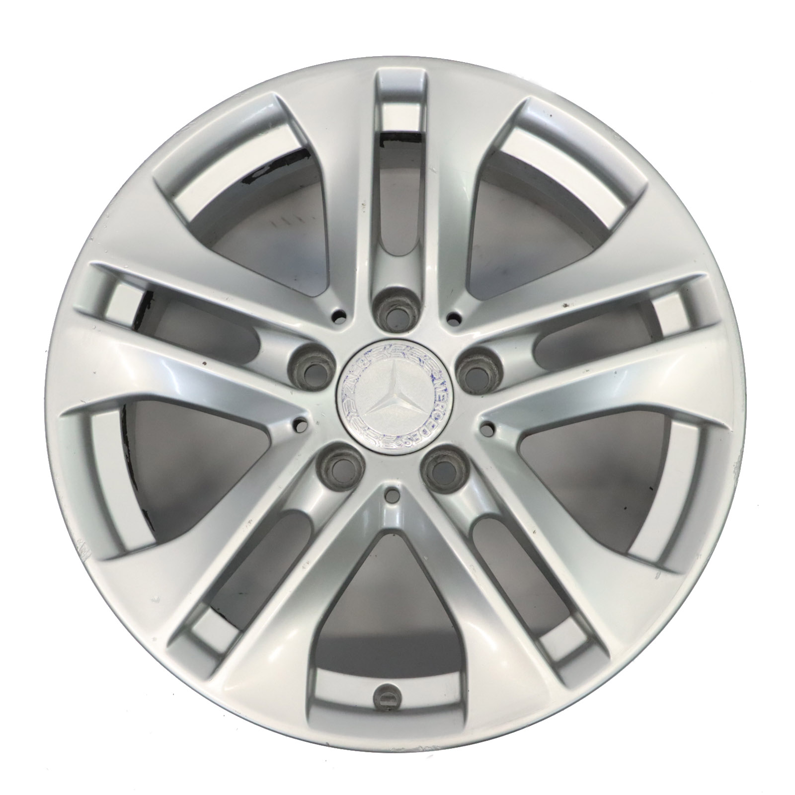 Mercedes W204 Jante Alu 16" ET:43 7J 5 Double Spoke A2044017202