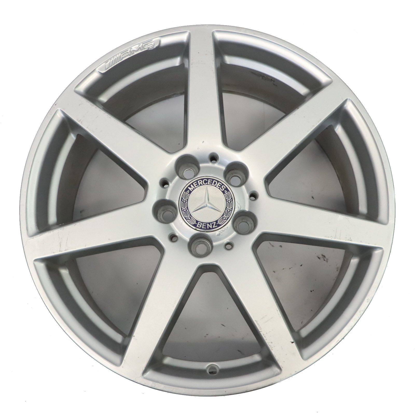 Mercedes W204 7-Spoke AMG Front Alloy Wheel Rim 18" 8,5J ET:54 A2044019902