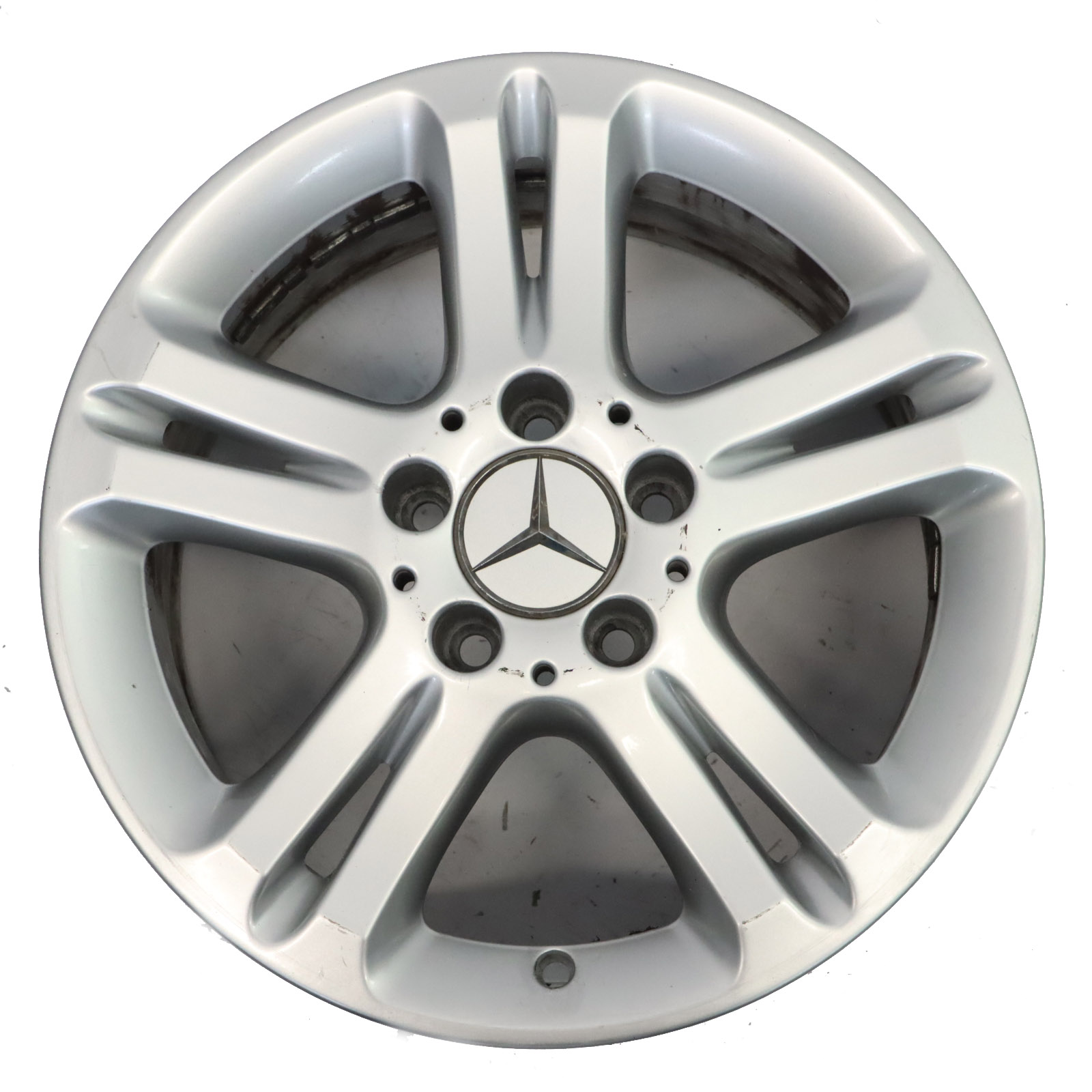 Mercedes W211 Jante Alliage Argent 16" 5 Double Rayon ET:42 7,5J A2114017102