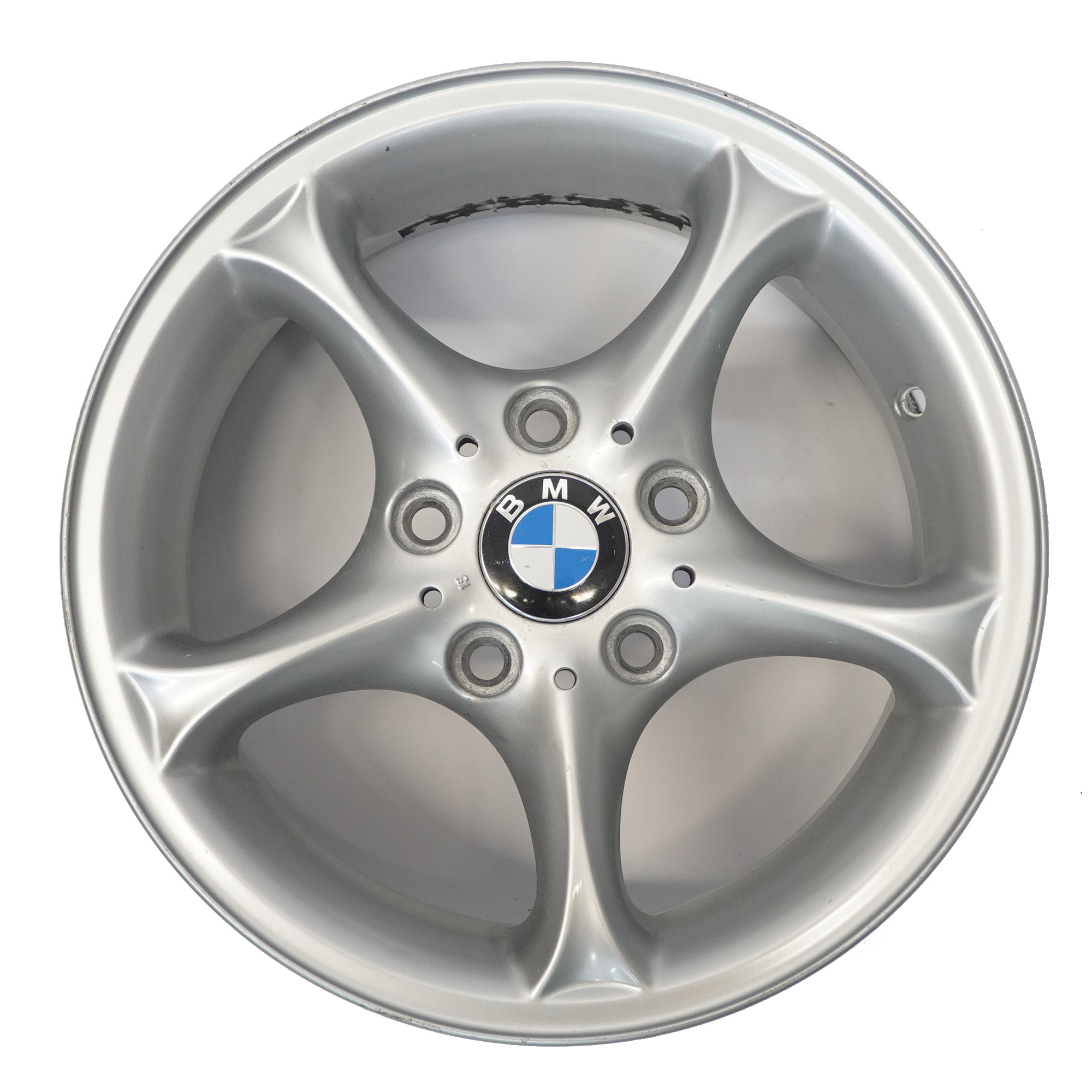 BMW Z4 E85 Jante argentée en alliage 16" 7J ET:47 Star Spoke 6758187