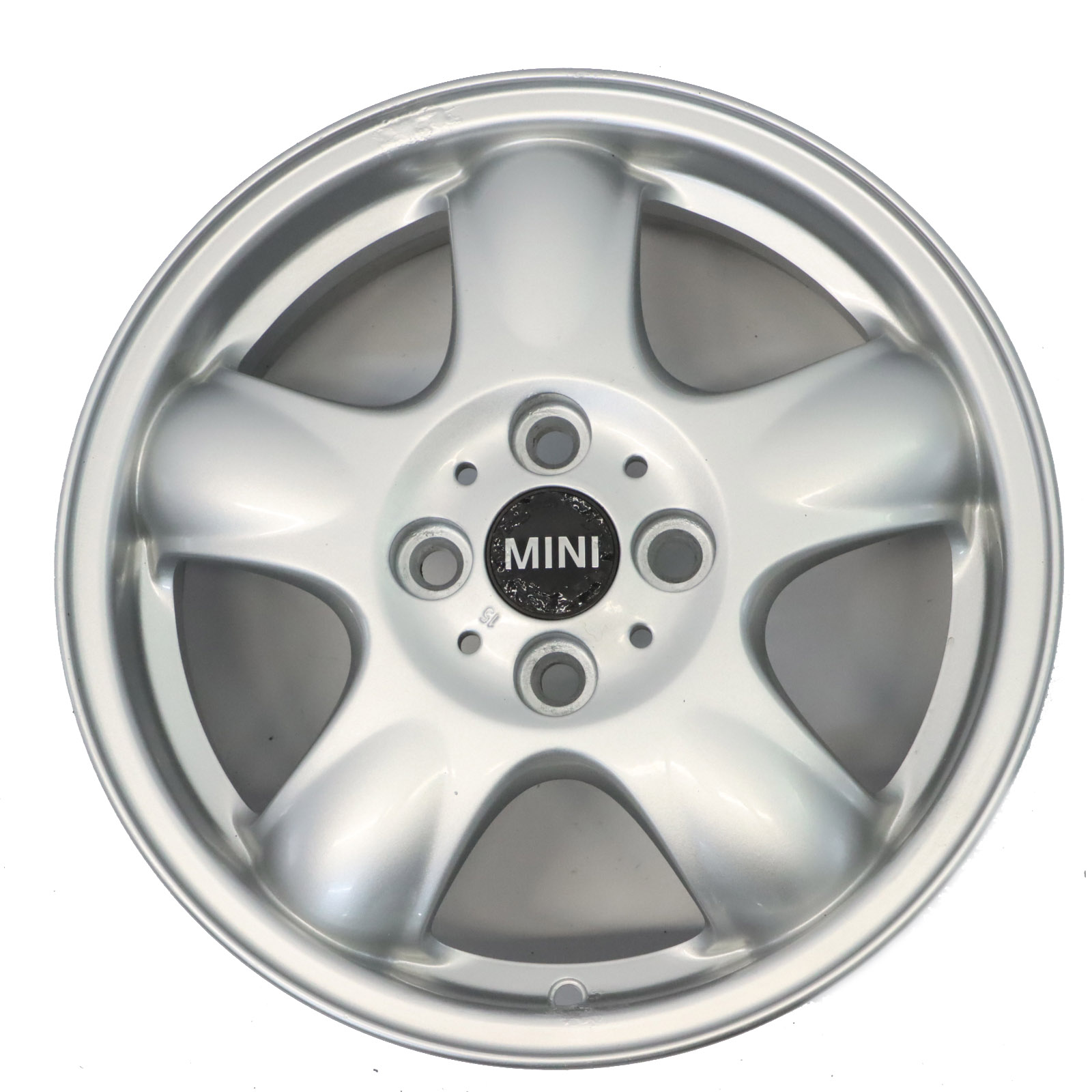 Mini Cooper R50 R56 Jantes Alu Alliage Argent 15" etoile Spooler 100