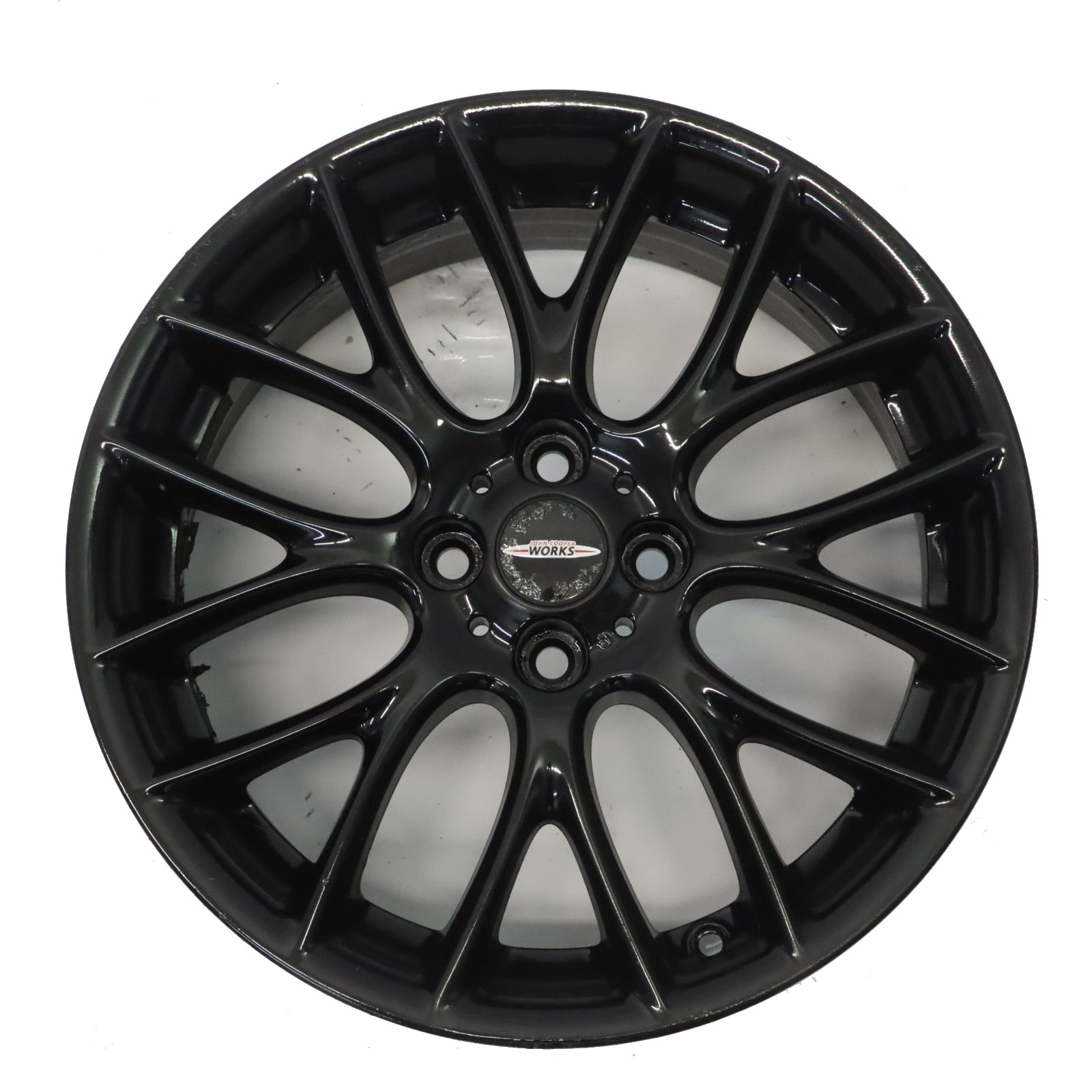 Mini Cooper R55 R56 Jante Alliage Noir 17" ET:48 7J Cross Spoke Challenge