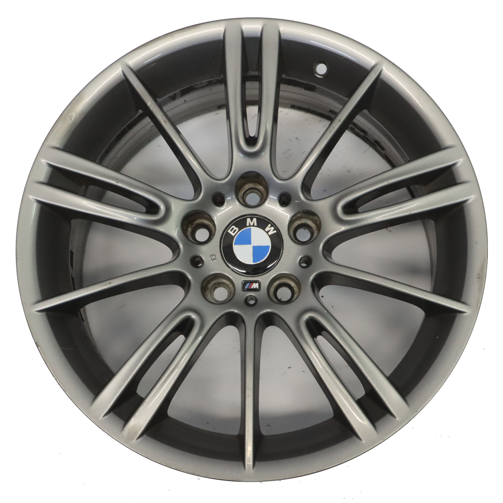 BMW E90 Ferricgrey Jante Roue Avant Alliage 18" ET:37 8.5J M Spider Spoke 193