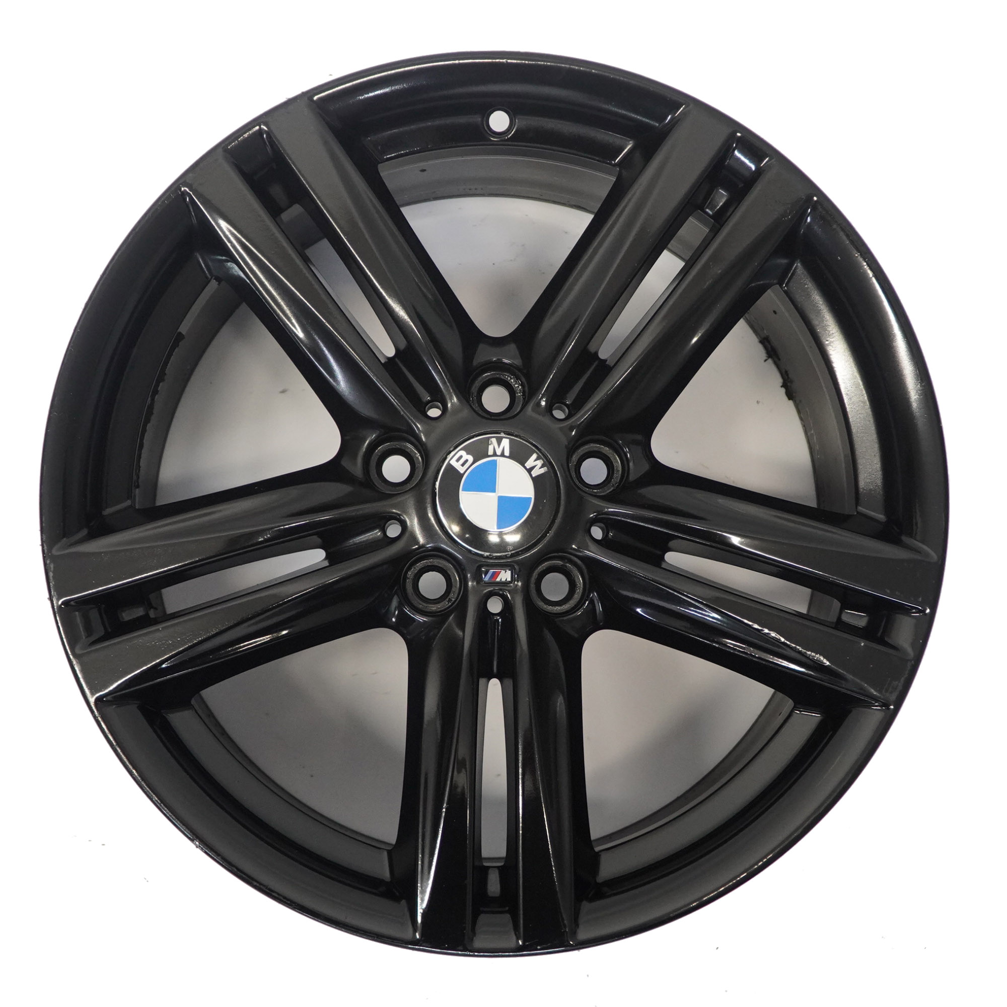 BMW F20 F21 Arriere Noir Alliage 18" ET:52 8J 7845853 M Rayons en etoile 386