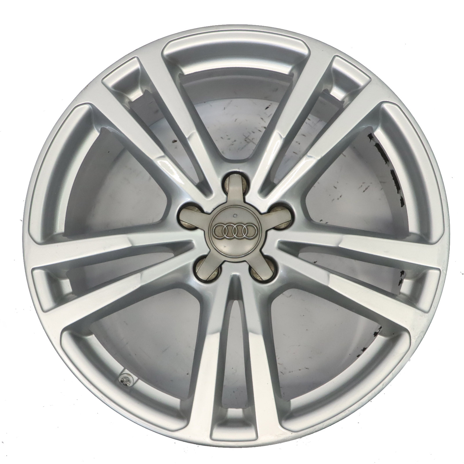 Audi A3 8V Jante argentée en alliage 18" 8J ET46 Star Spoke 8V0601025BC