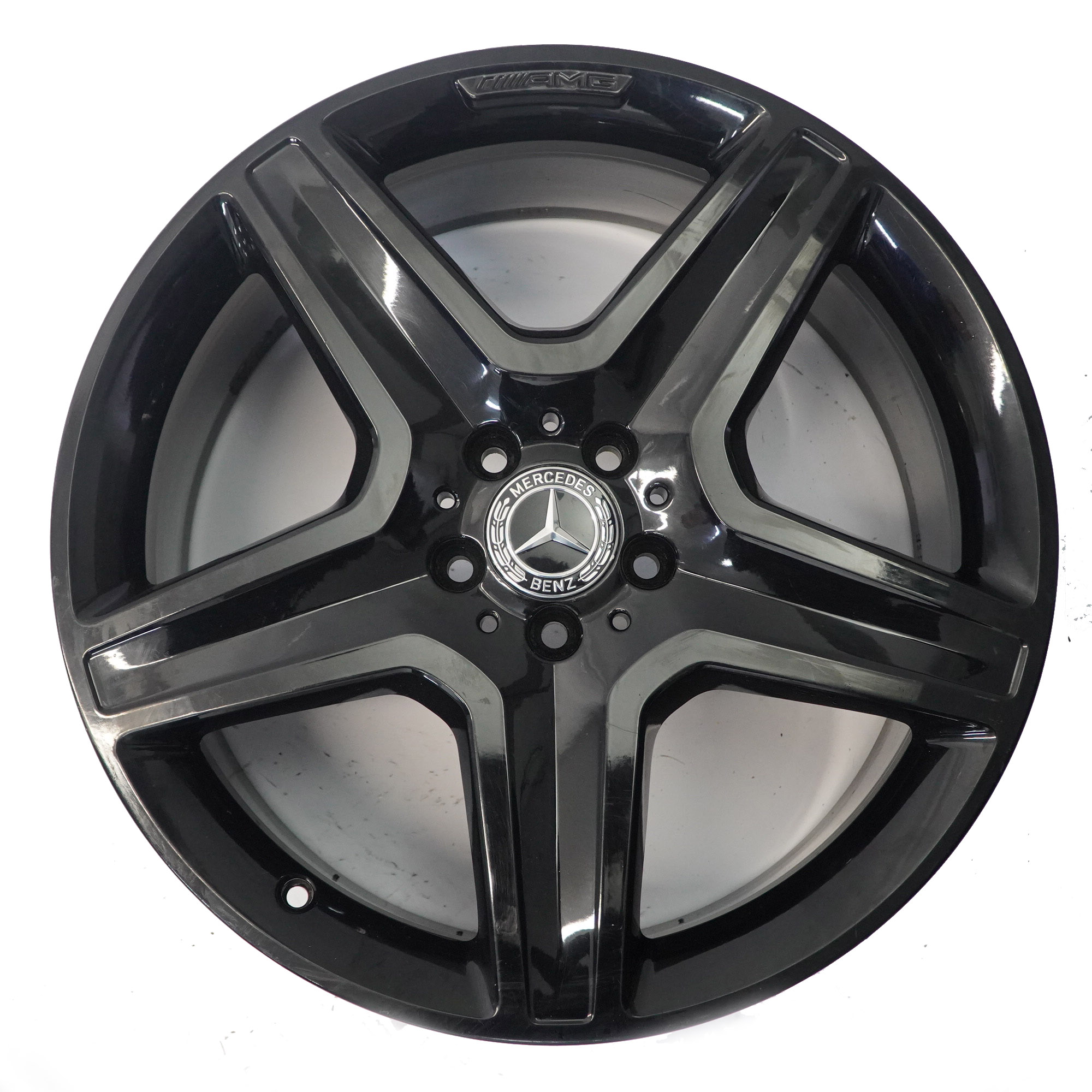 Mercedes ML W166 Black AMG Rim roue en alliage 20" 5 Spoke 9J ET:57 A1664012002