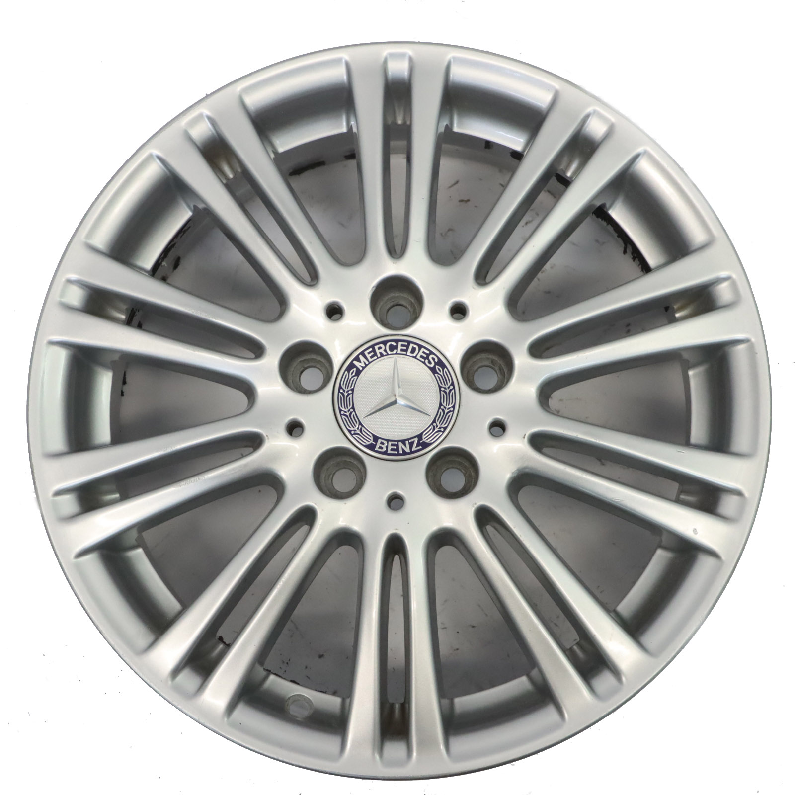 Mercedes W169 jante en alliage argentée 16" 6J ET:46 A1694012102