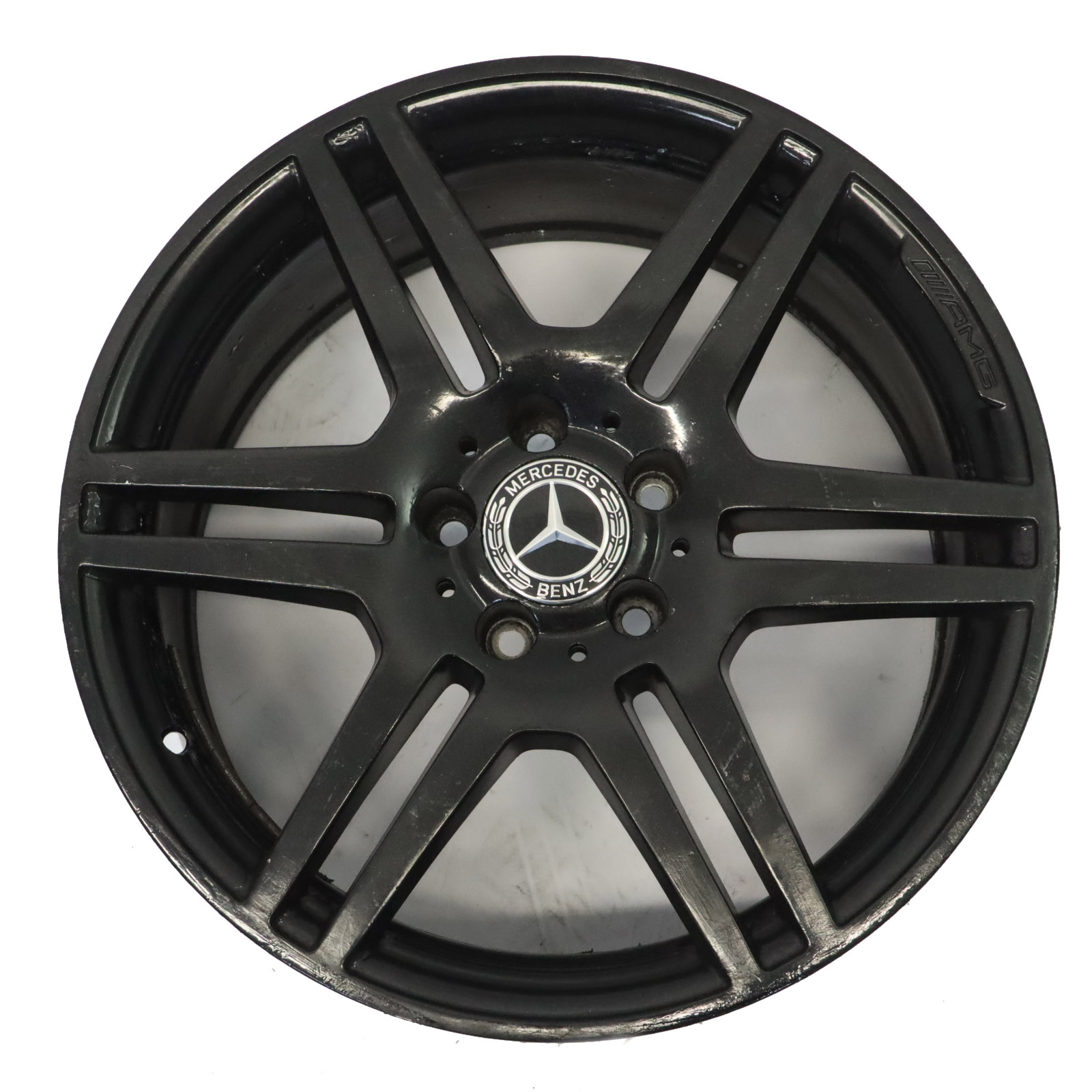 Mercedes C207 A207 AMG Rear Black Alloy Wheel Rim 18" 8.5J ET:49 A2074011402