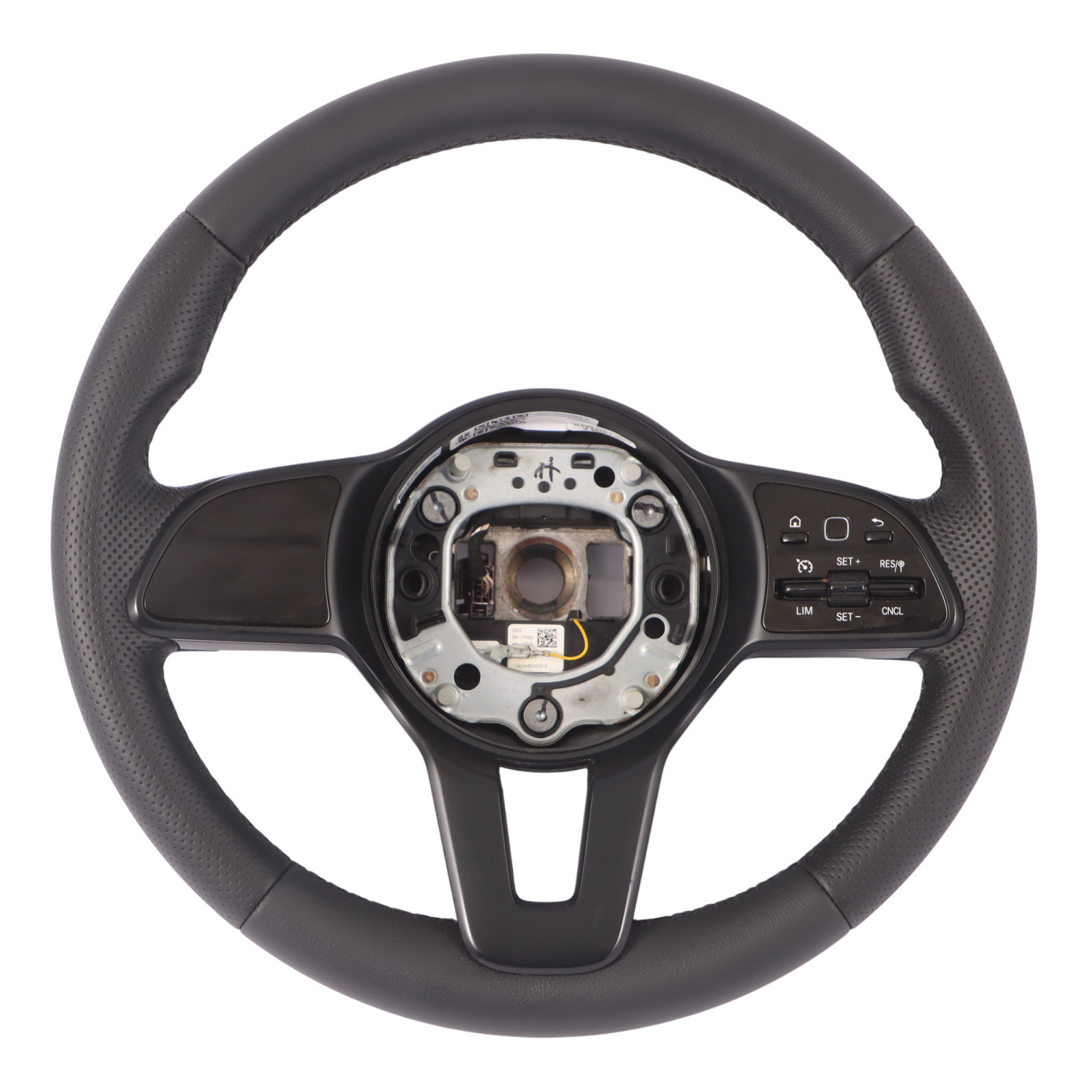 Volant Mercedes W907 W910 NOUVEAU Cuir Noir Multifonction A9074604203