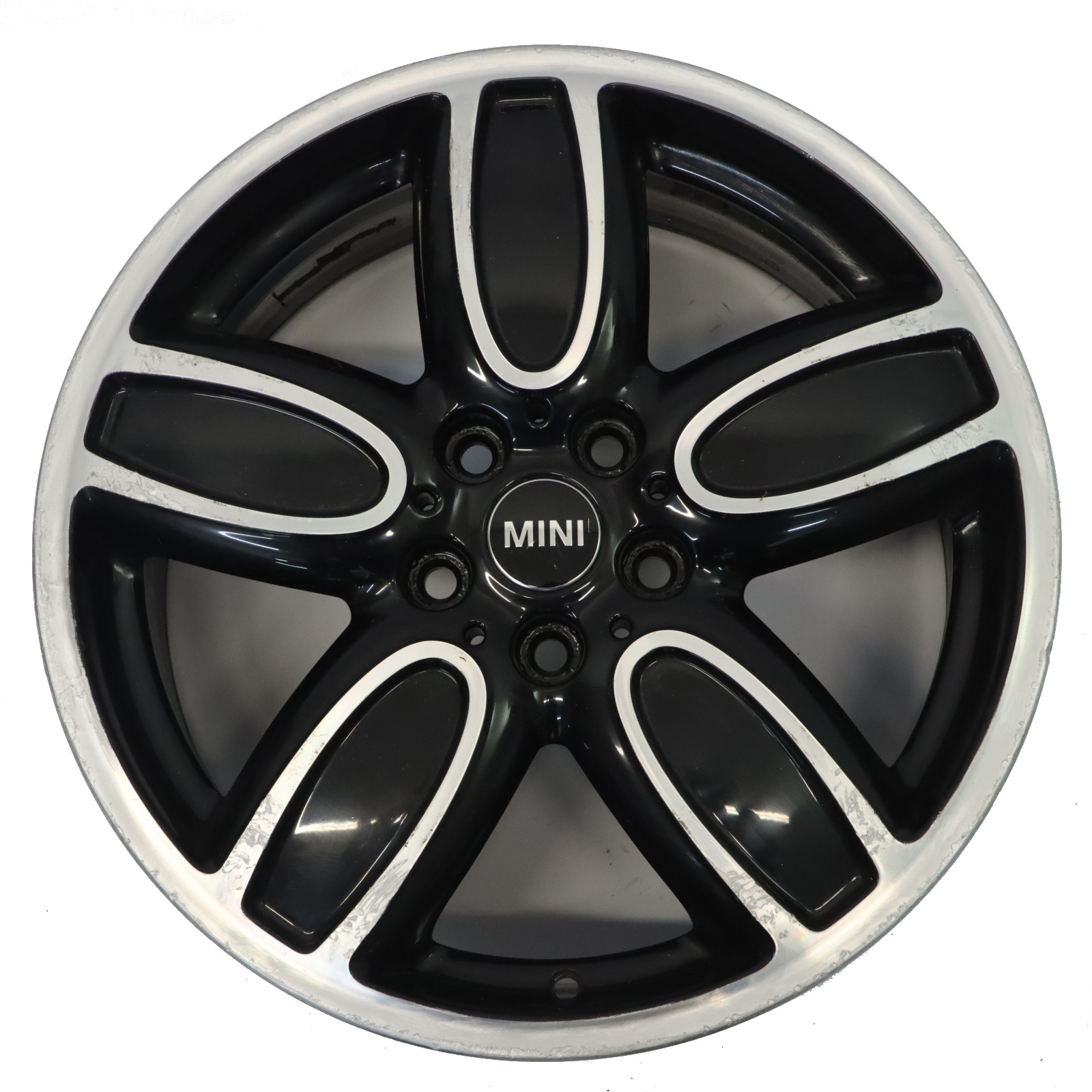 Mini F55 F56 F57 Jante noire en alliage 18" 8J ET:57 Cup Spoke 2-Tone 6858900