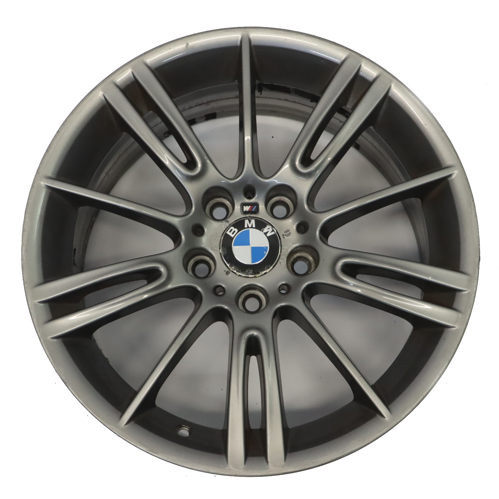 BMW E90 Ferricgrey Jante Roue Avant Alliage 18" ET:37 8.5J M Spider Spoke 193