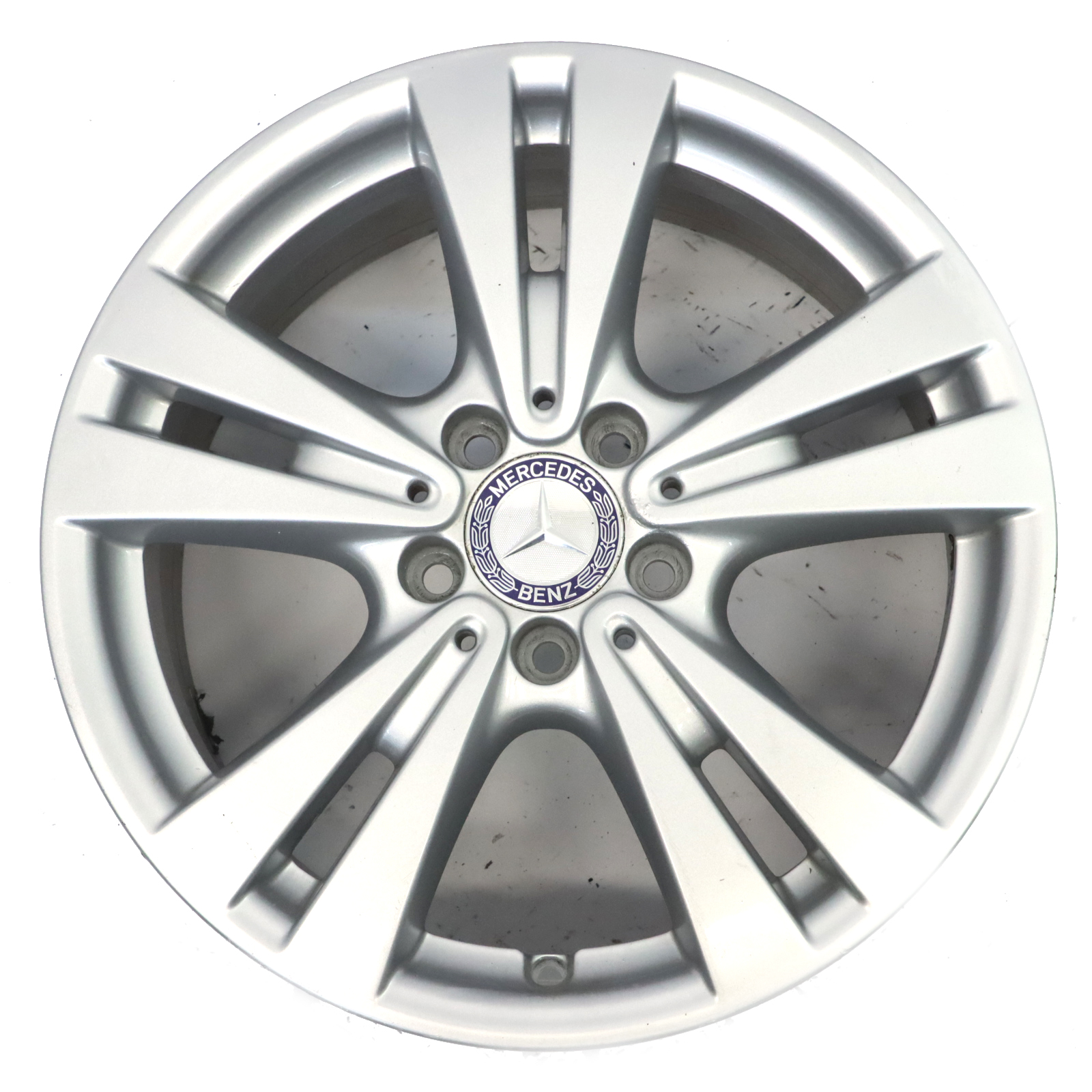 Mercedes A B Class W176 W246 Jante alliage argentée 17" ET:52,5 7,5J A2464011400