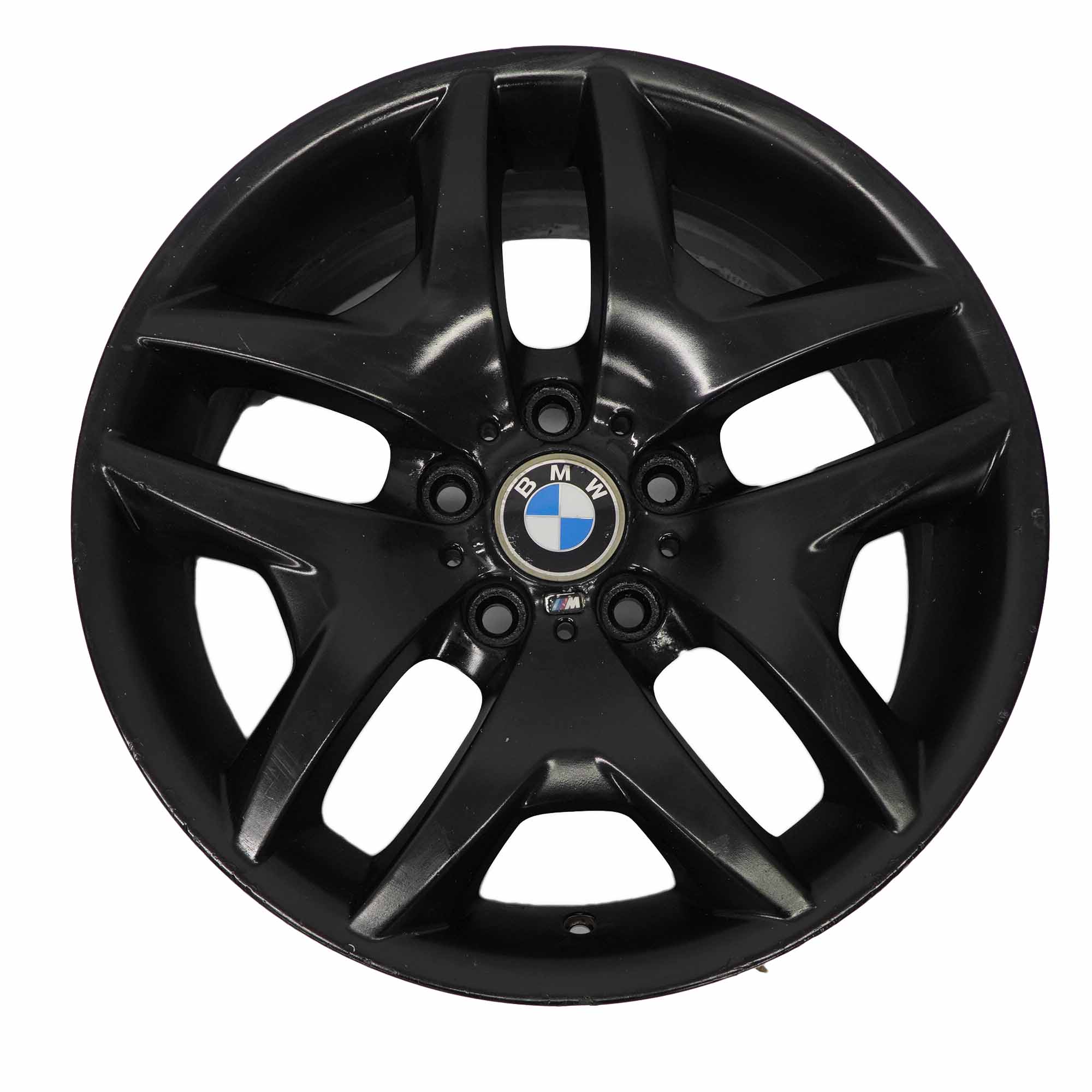 BMW X3 E83 Jante arrière alliage noir 18" 9J ET:51 M Double Spoke 192 3415615