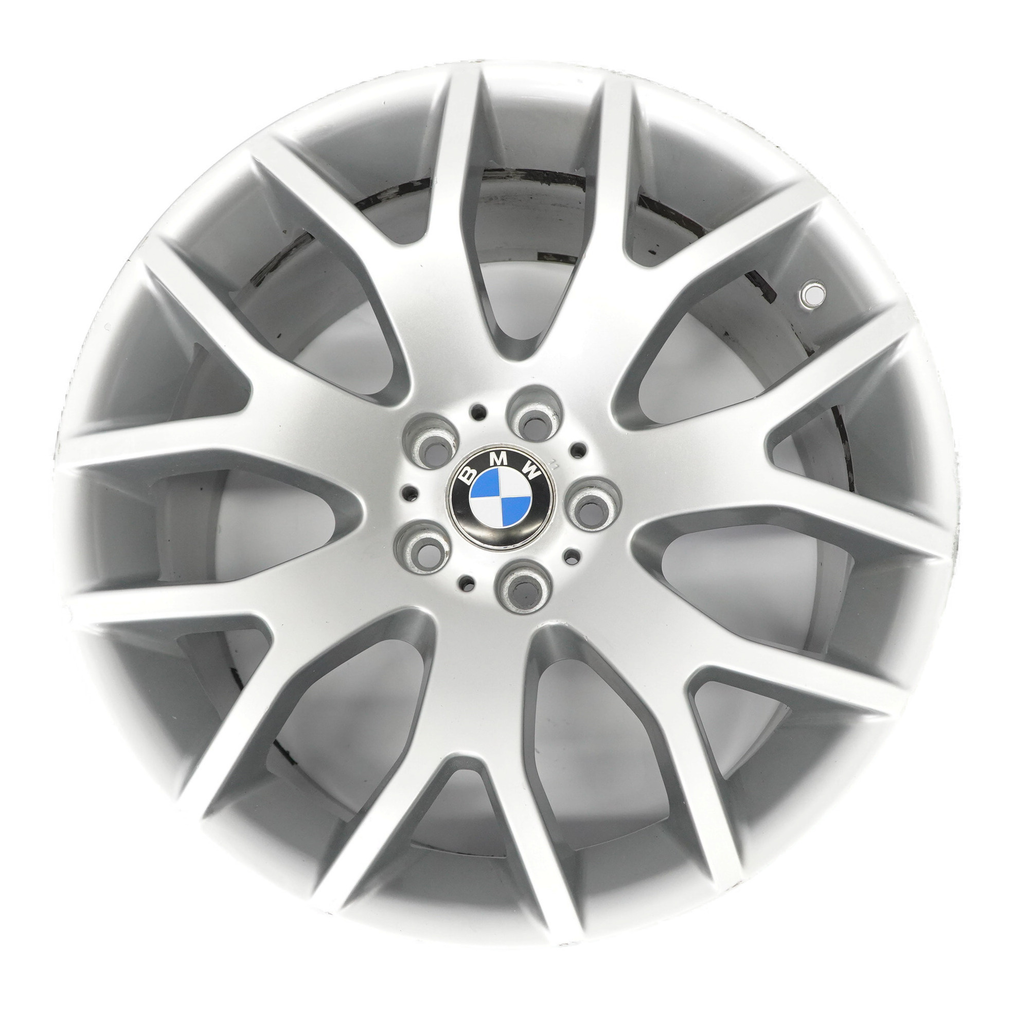 BMW X5 E70 Jante arrière alliage argenté 20" Cross Spoke 177 11J ET:37 6774399