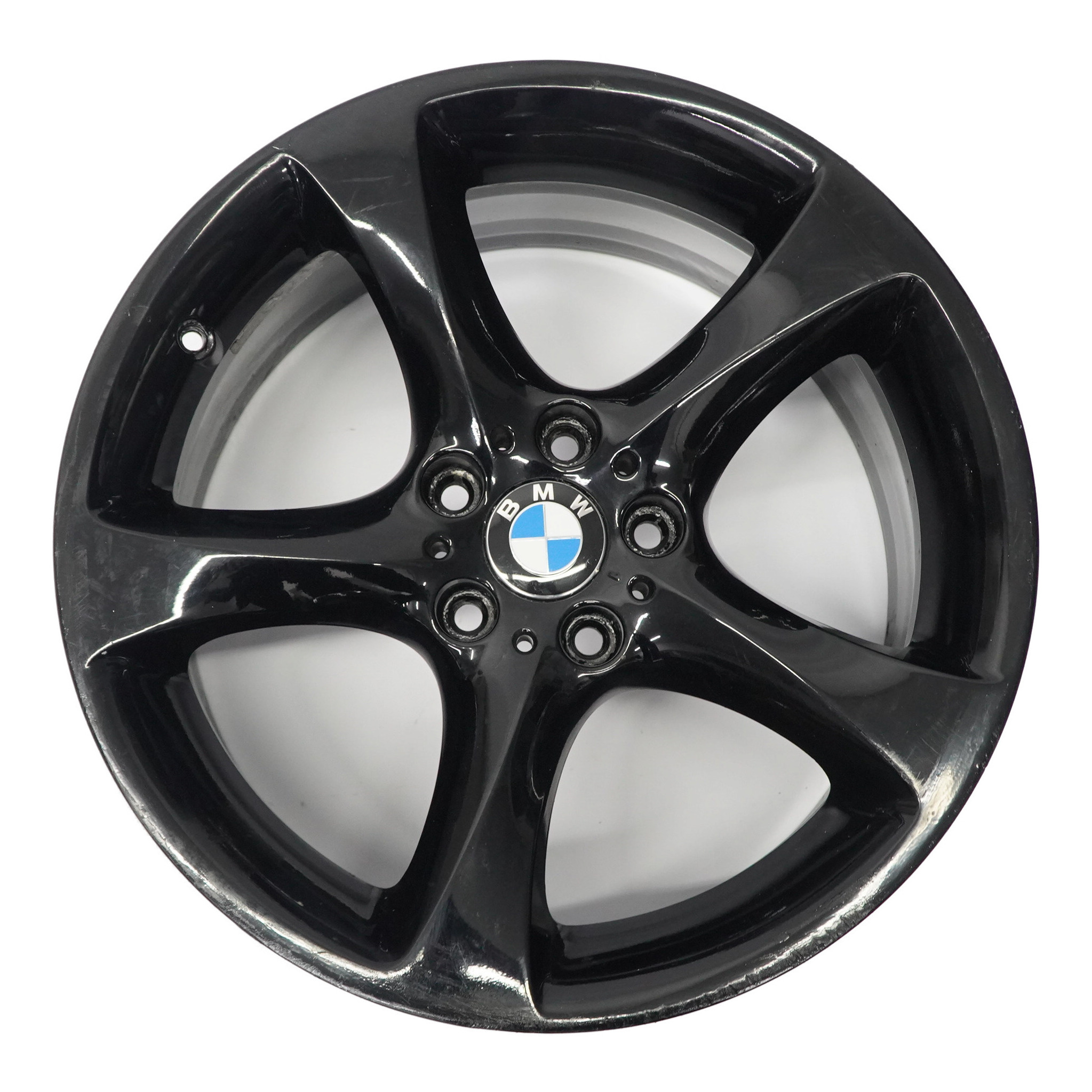 BMW E90 E91 E92 Roue arrière noire jante alliage 19" Rayon étoile 230 9J 6779659