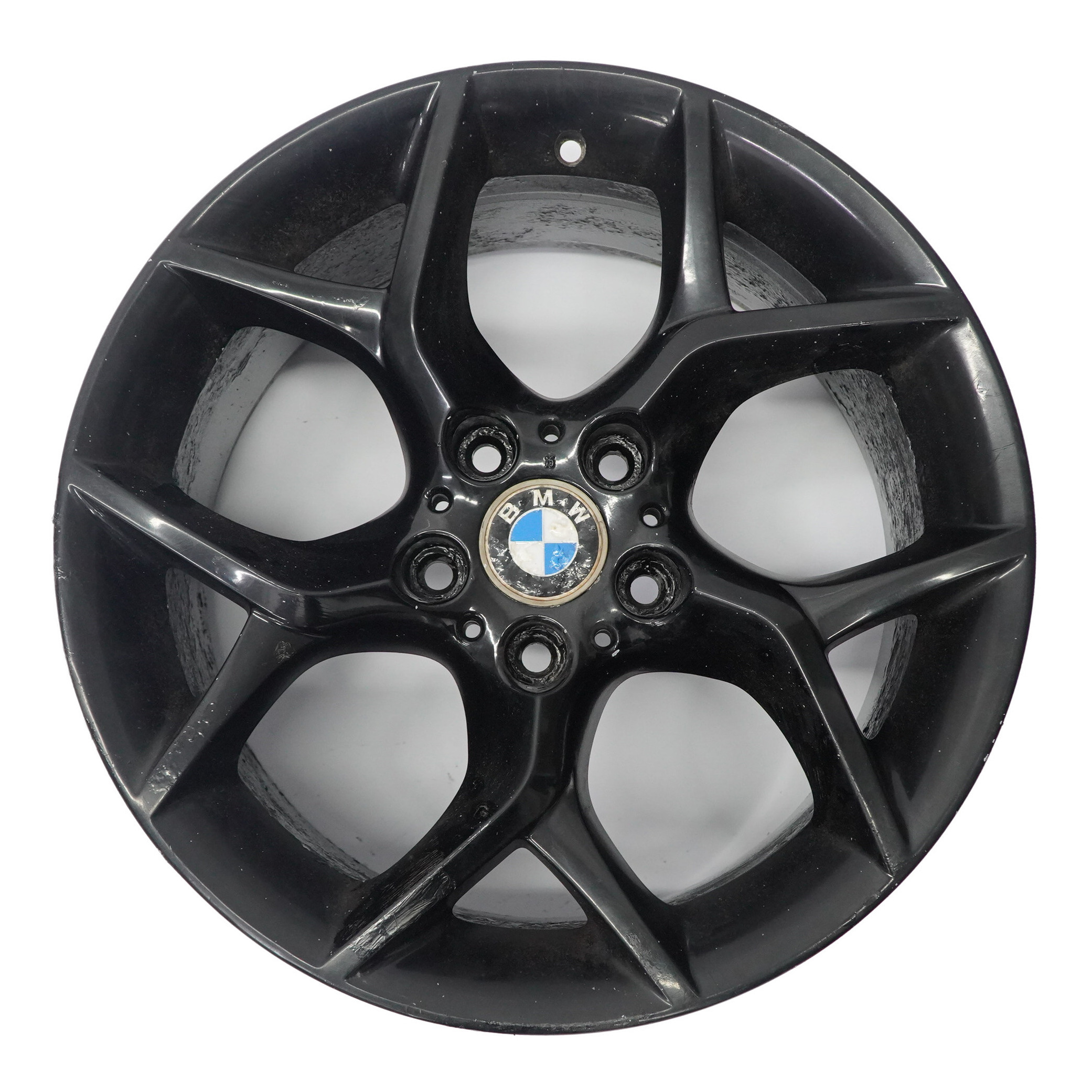 BMW X1 E84 Arrière Roue noire Jante en alliage 18" Y spoke 322 ET:41 9J 6789146