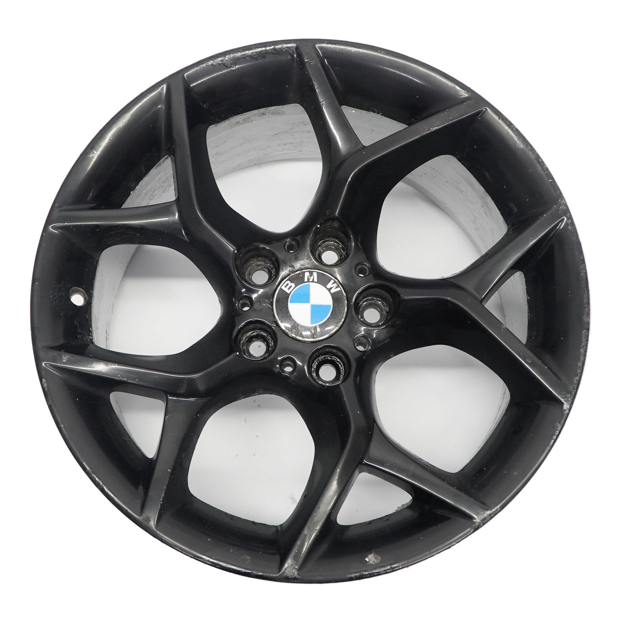 BMW X1 E84 Arrière Roue noire Jante en alliage 18" Y spoke 322 ET:41 9J 6789146