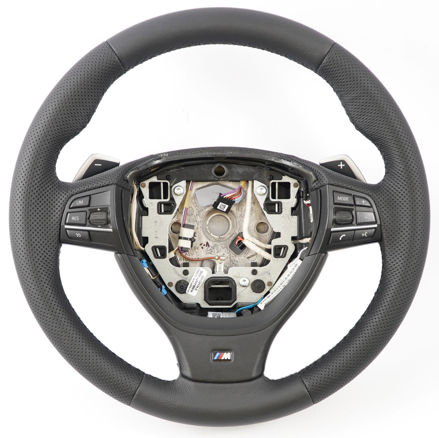 BMW F01 LCI F10 F11 F12 F06 F07 NOUVEAU Cuir Volant Chauffé M Sport à Palettes