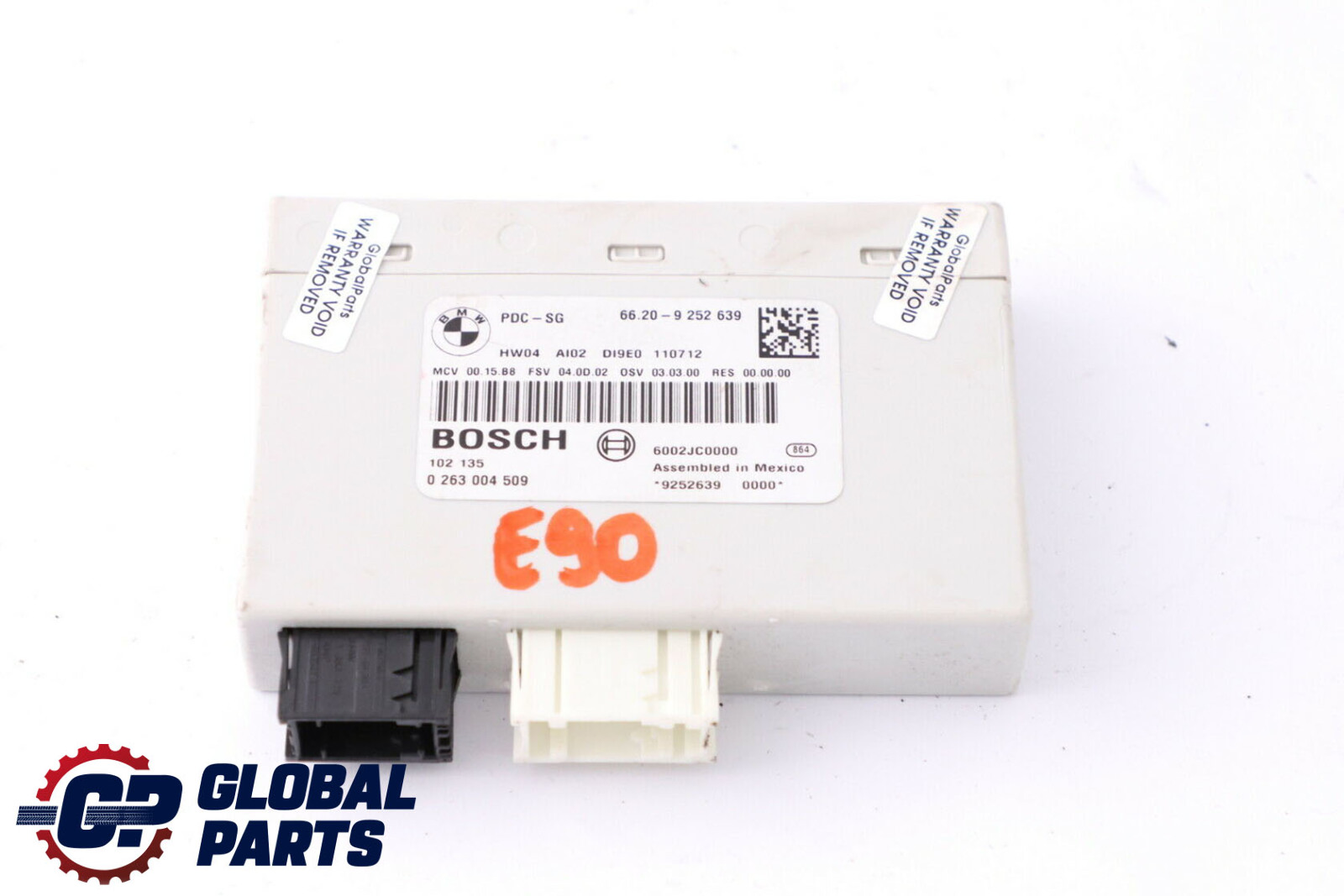 BMW E81 E84 E87 E90 E91 Appareil de Commande Pdc Actif 9252639