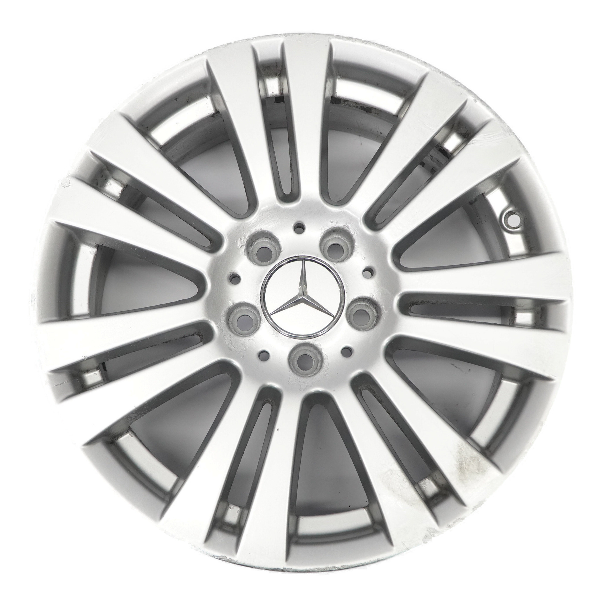 Mercedes W204 7 Jante double en alliage argenté 17" 7,5J ET:47 A2044017402