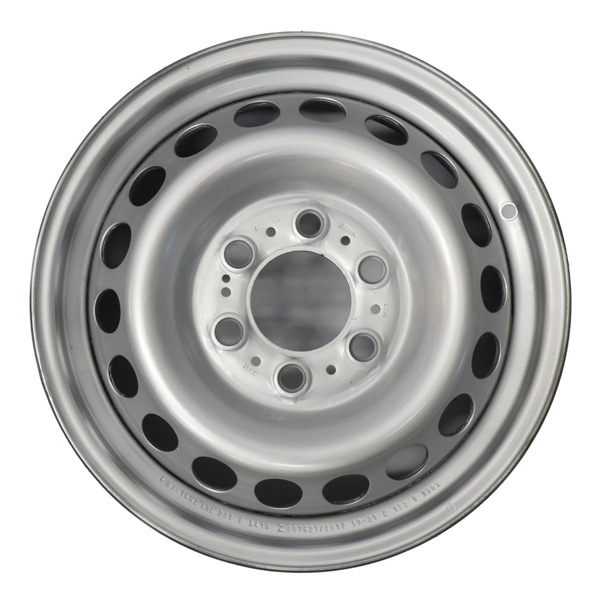 Mercedes Sprinter W907 W910 jante acier argentée 16" 6,5J ET:54 A9074014900