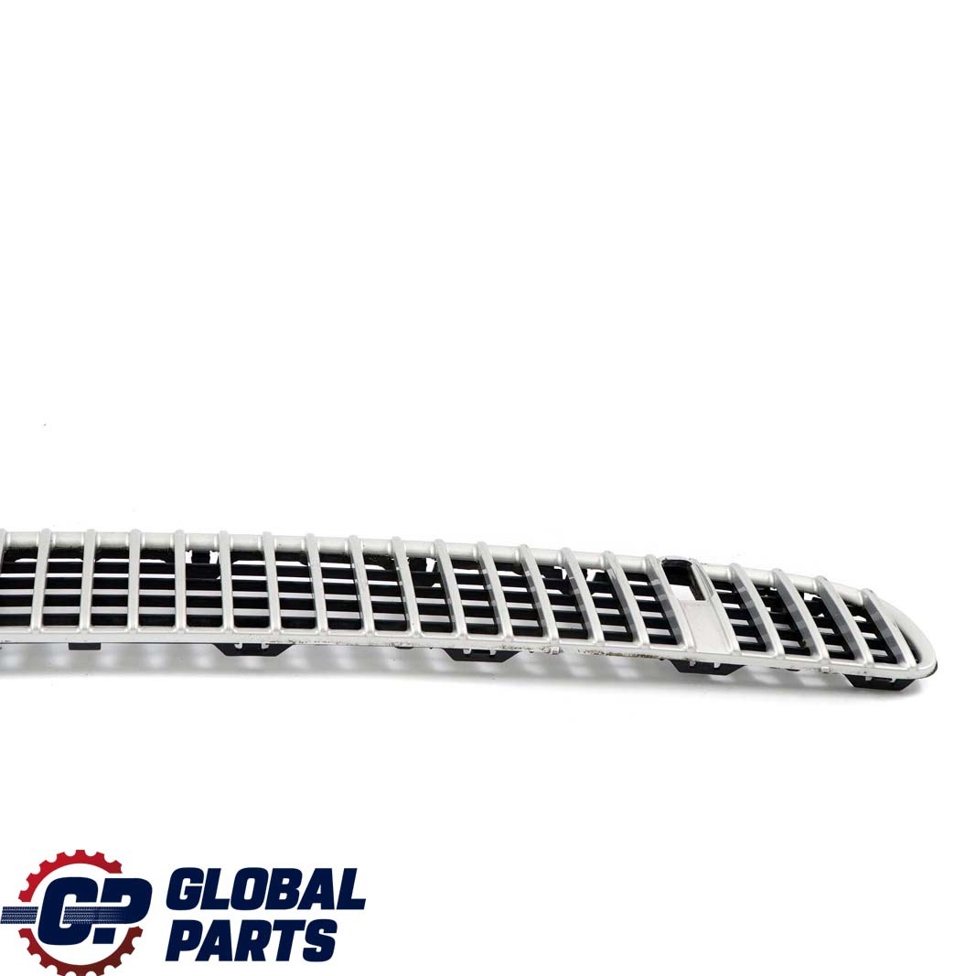 BMW E46 Grille Decorative Couverture Entree D'Air Argent Titane Metal - 354