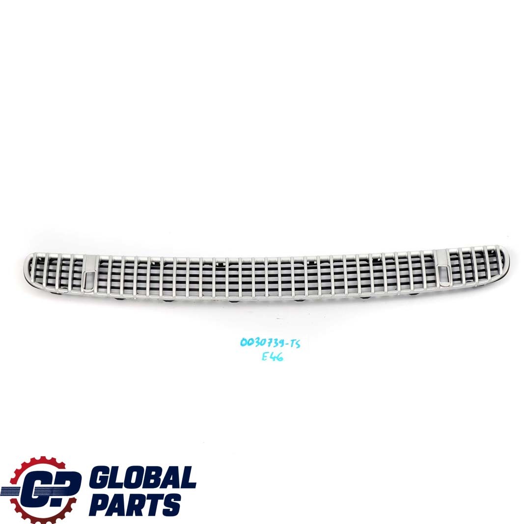 BMW E46 Grille Decorative Couverture Entree D'Air Argent Titane Metal - 354