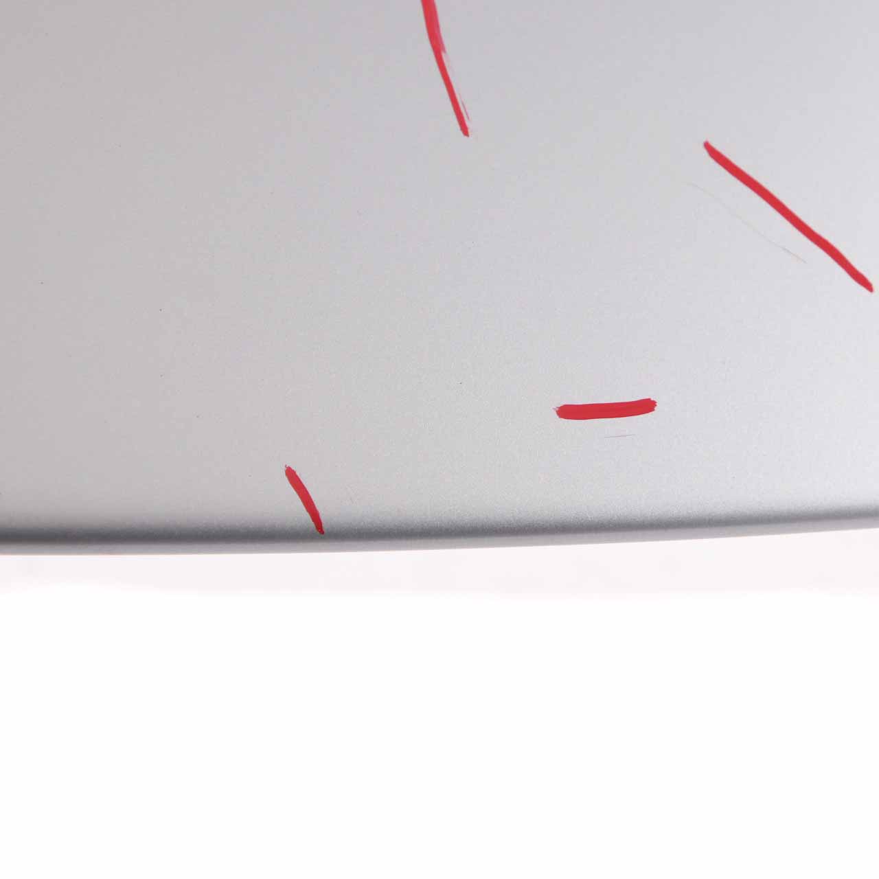 Mini Cooper One R50 Spoiler arrière Couvercle de coffre Argent 7122799