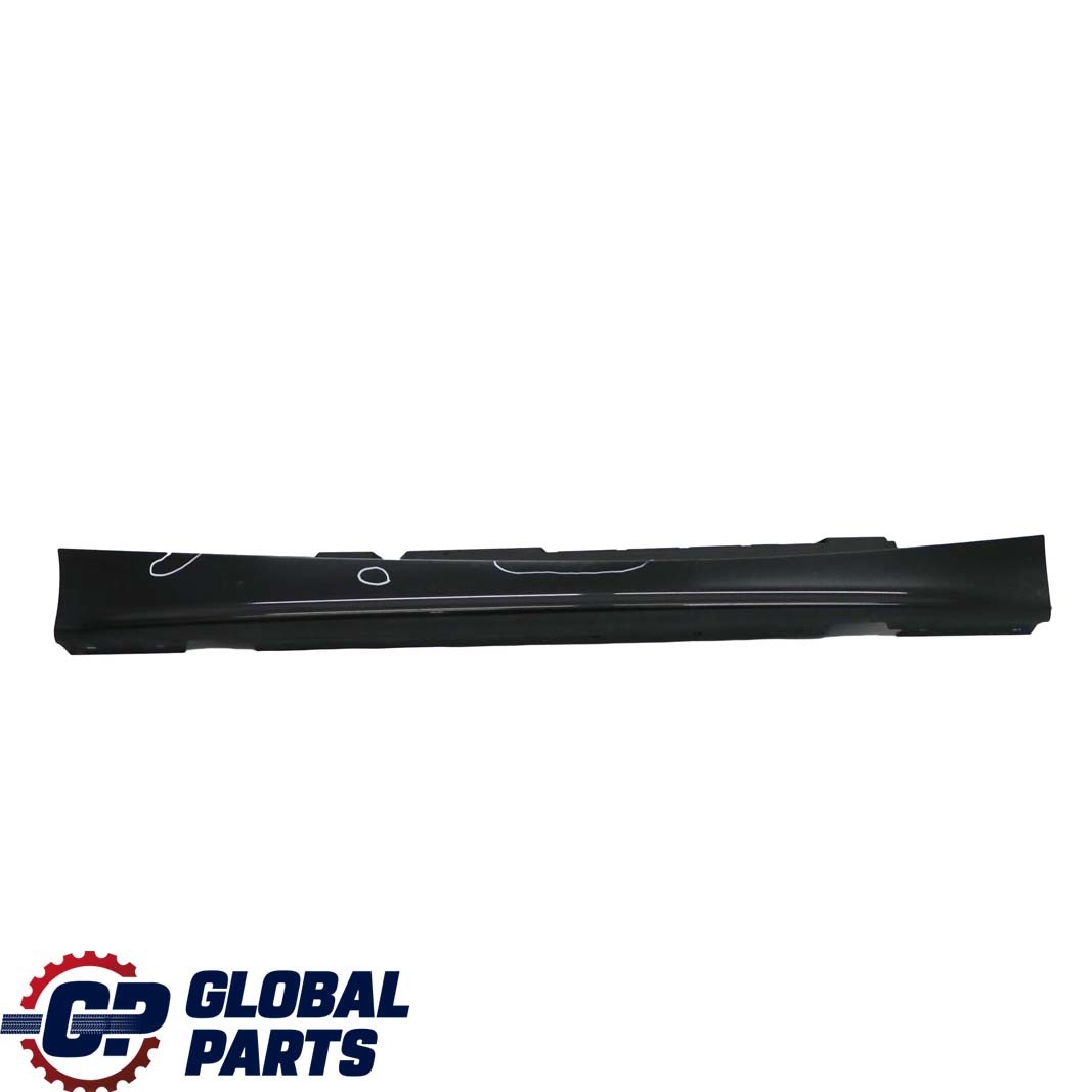 BMW 1 E87 2 Bas de Porte Couverture Seuil Droite Noir Sapphire - 475