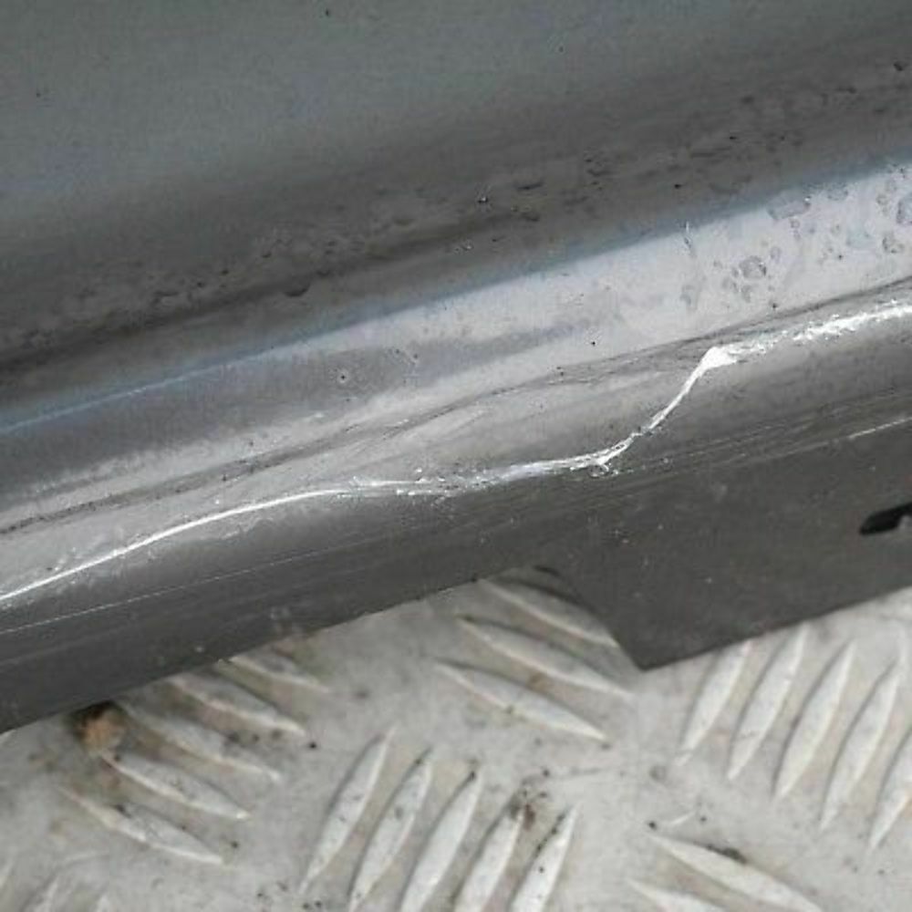 BMW 1 E87 Bas de Porte Couverture Seuil a Gauche Mousseux Graphite Metallique