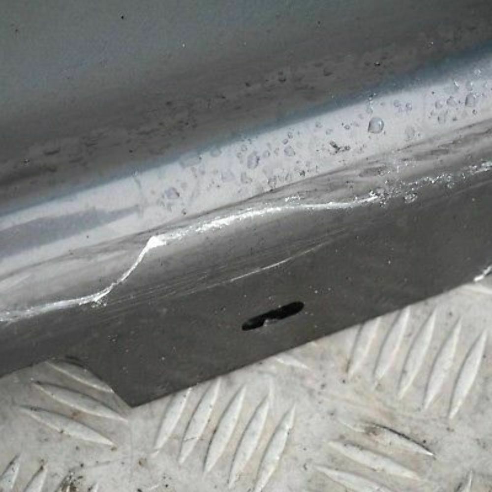 BMW 1 E87 Bas de Porte Couverture Seuil a Gauche Mousseux Graphite Metallique