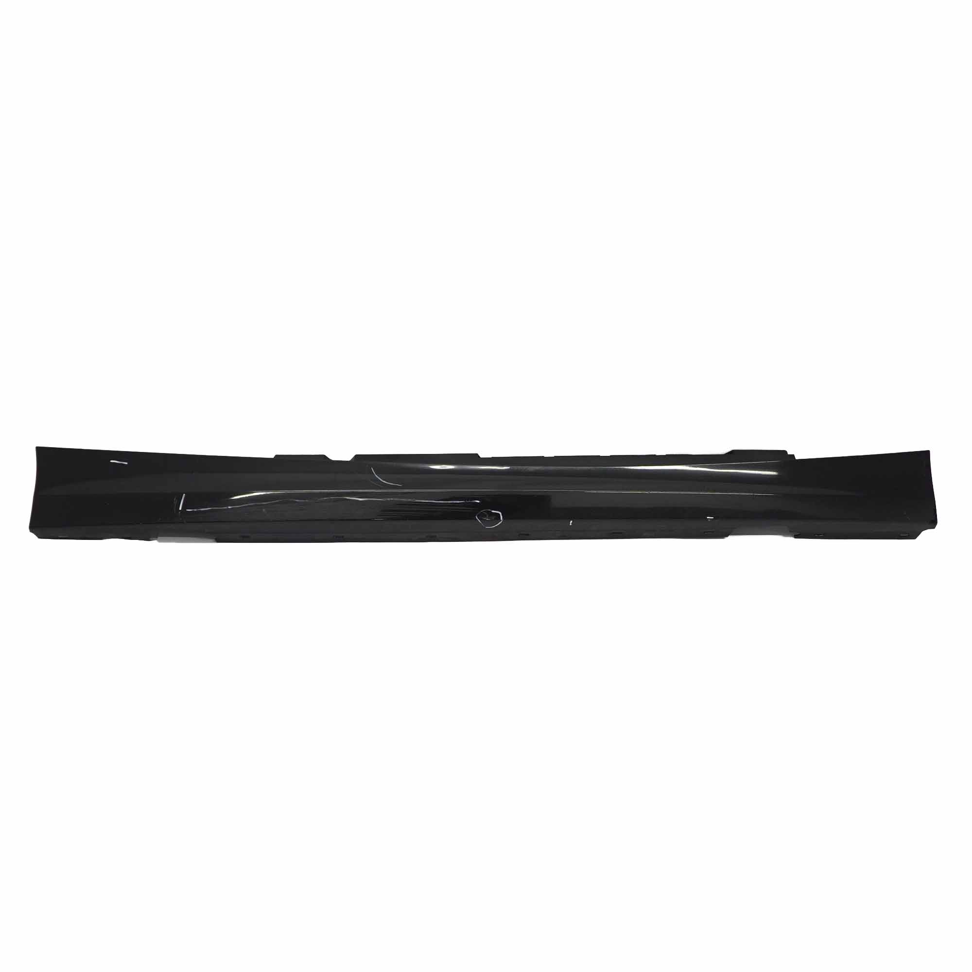 BMW 1 E87 Bas de porte Couverture Seuil gauche de coloris noir 2