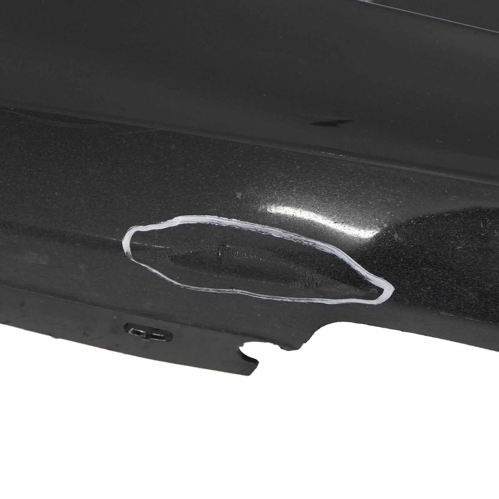 BMW 1 E87 Bas de Porte Couverture Seuil a Gauche Schwarz 2 - 668