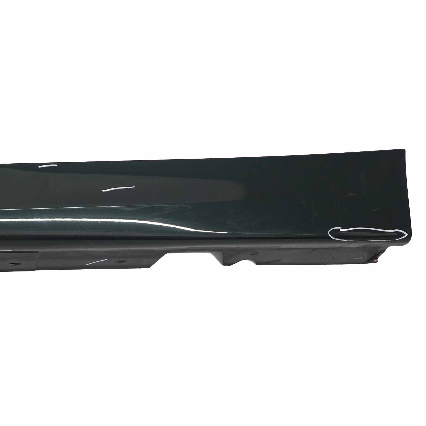 BMW E90 E91 Bas de Porte Couverture Seuil a Gauche Tiefgruen Vert Metallique